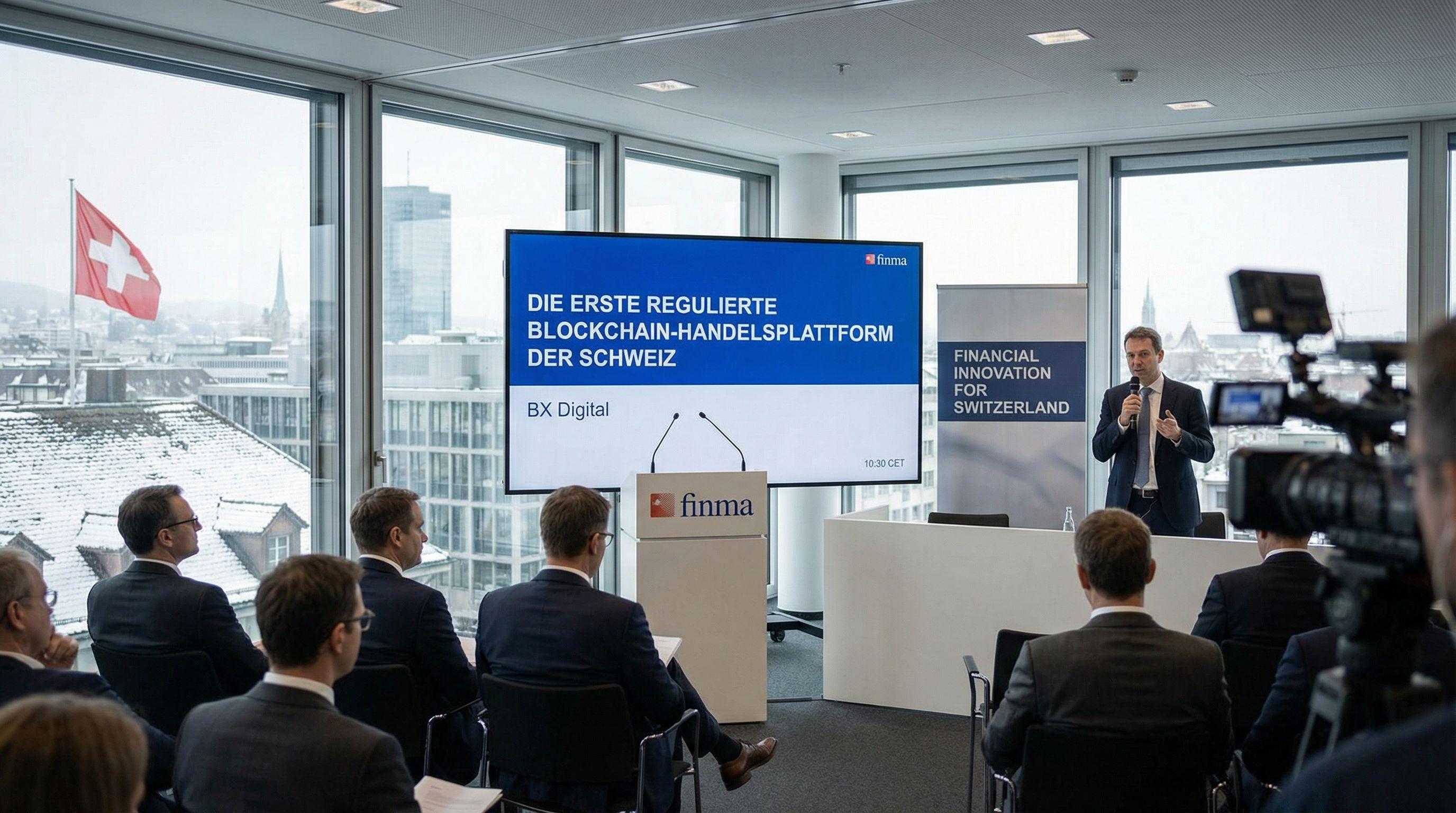 Switzerland Launches First Regulated Blockchain Trading Platform
