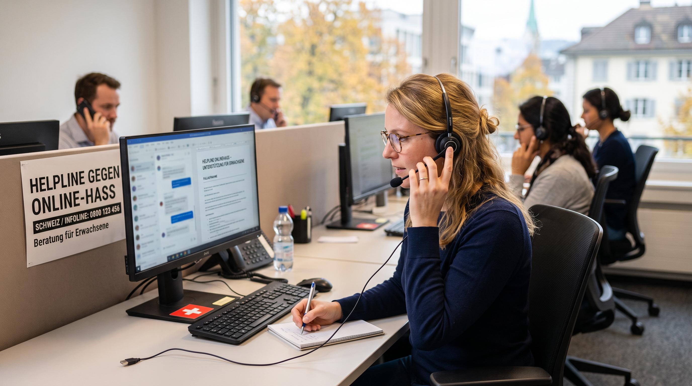 New Swiss helpline to support adults targeted by online hate