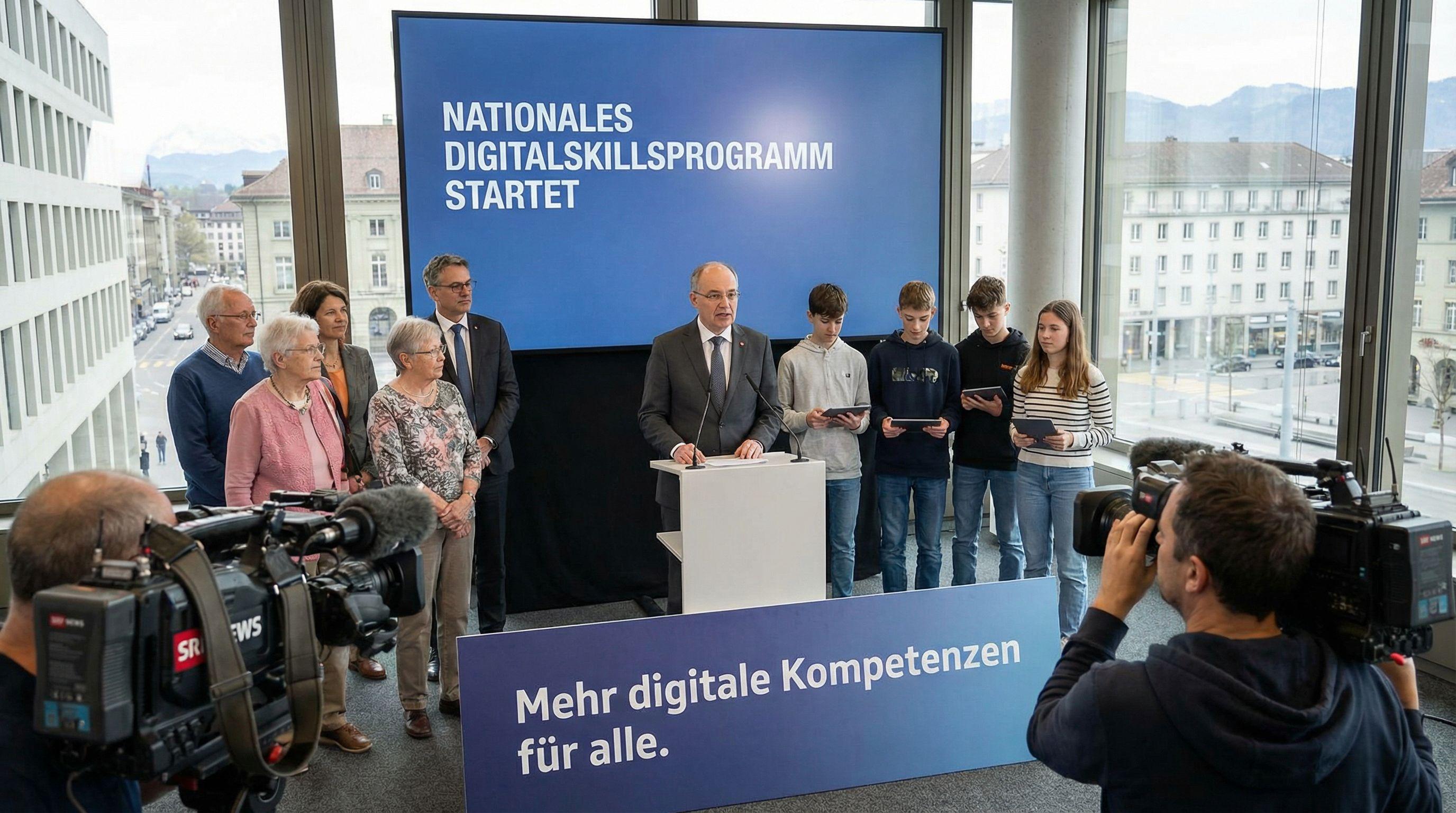 Switzerland Launches National Digital Skills Program