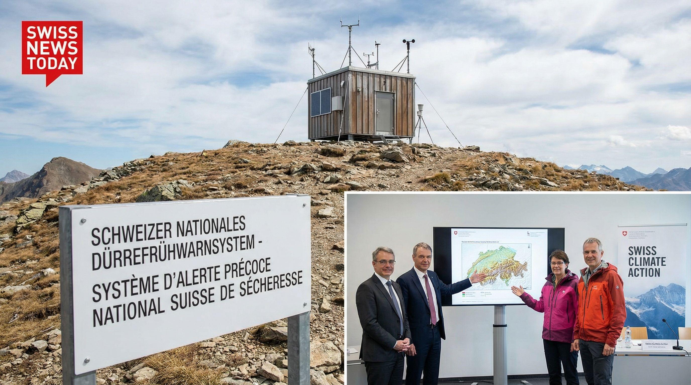 Switzerland launches national drought early warning system