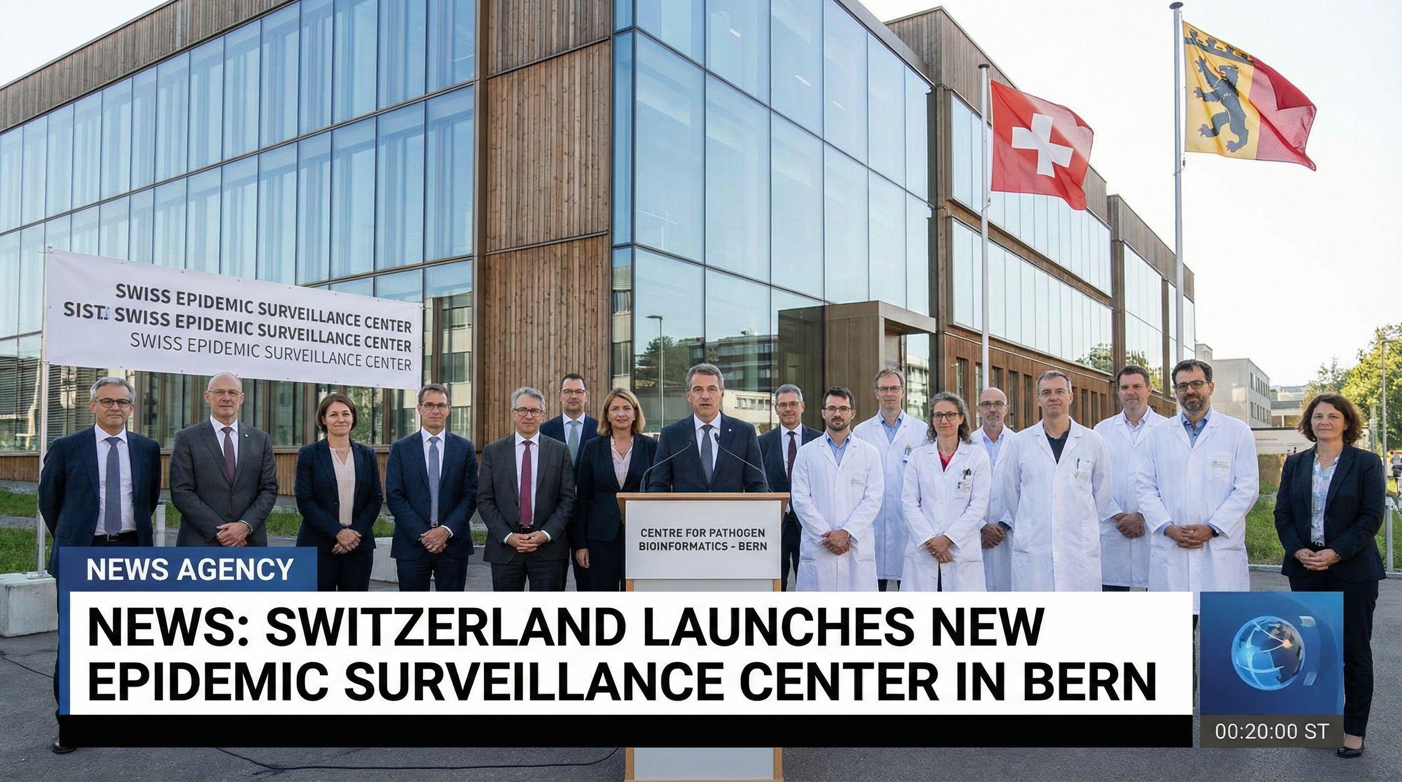 Switzerland Launches New Epidemic Surveillance Center in Bern