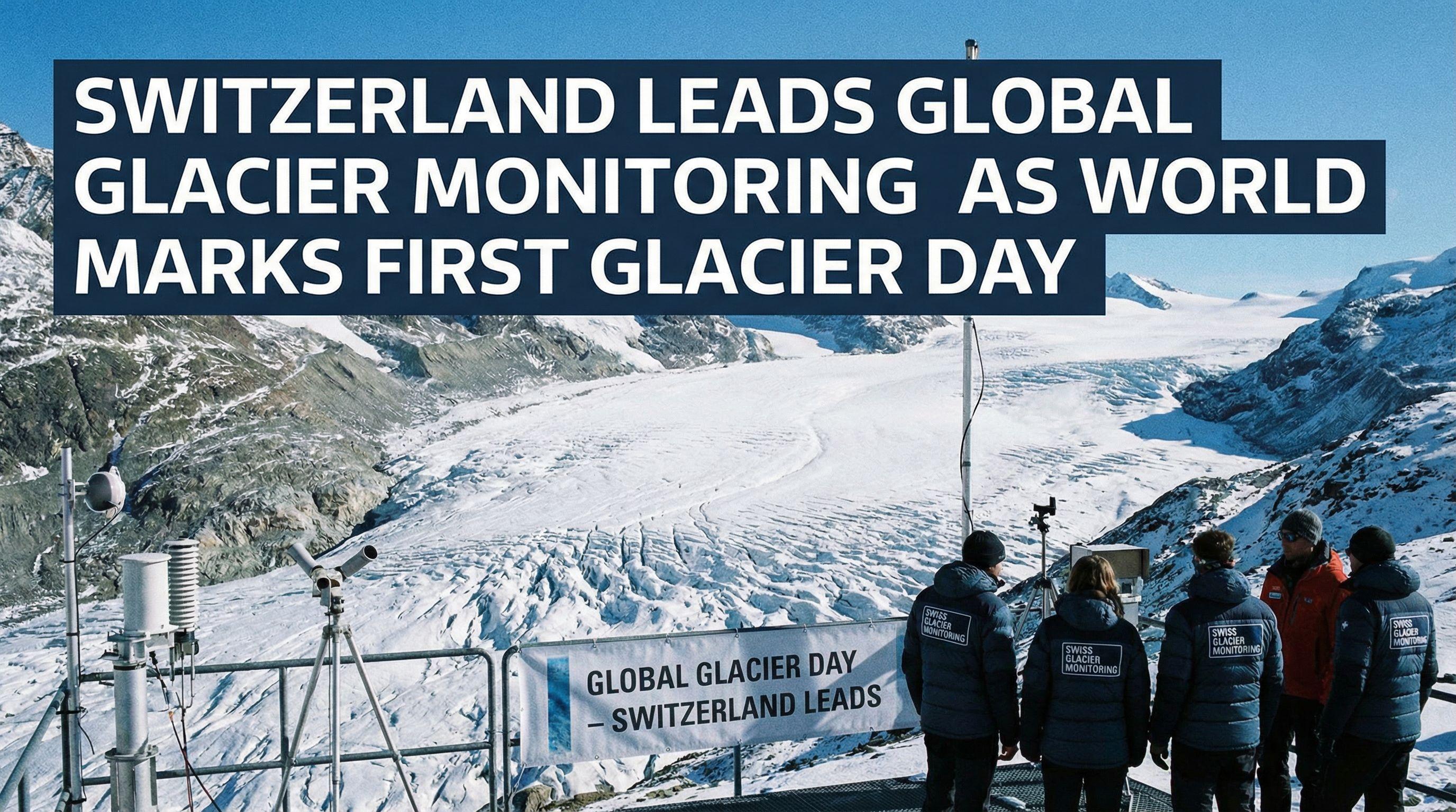 Switzerland Leads Global Glacier Monitoring as World Marks First Glacier Day