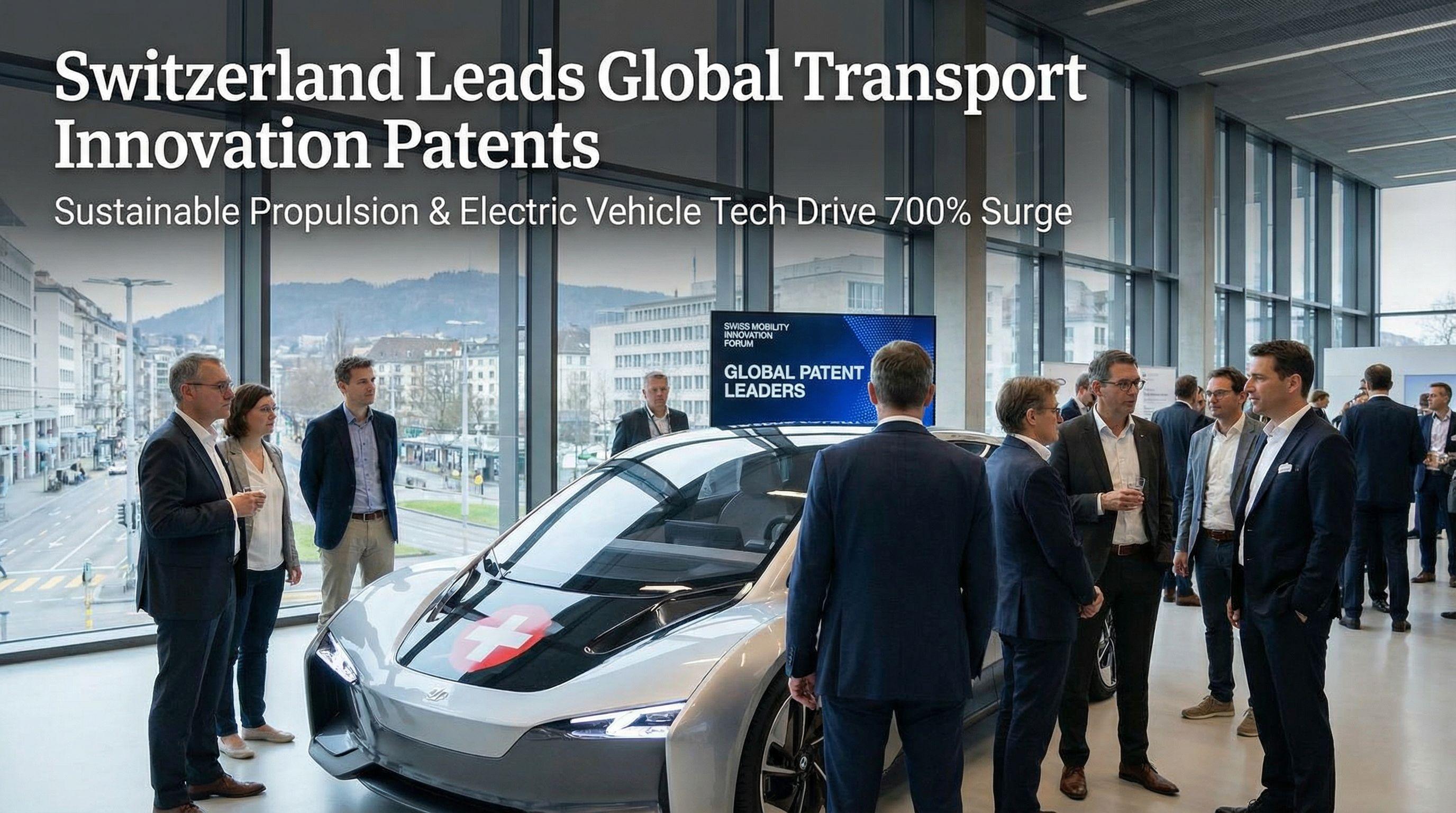 Switzerland Leads Global Transport Innovation Patents