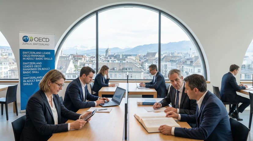 Switzerland Leads OECD Rankings in Adult Basic Skills