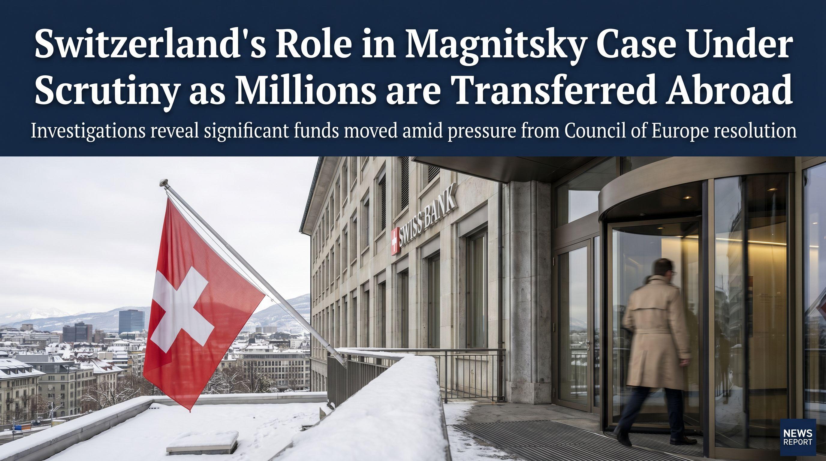 Switzerland's Role in Magnitsky Case Under Scrutiny as Millions are Transferred Abroad