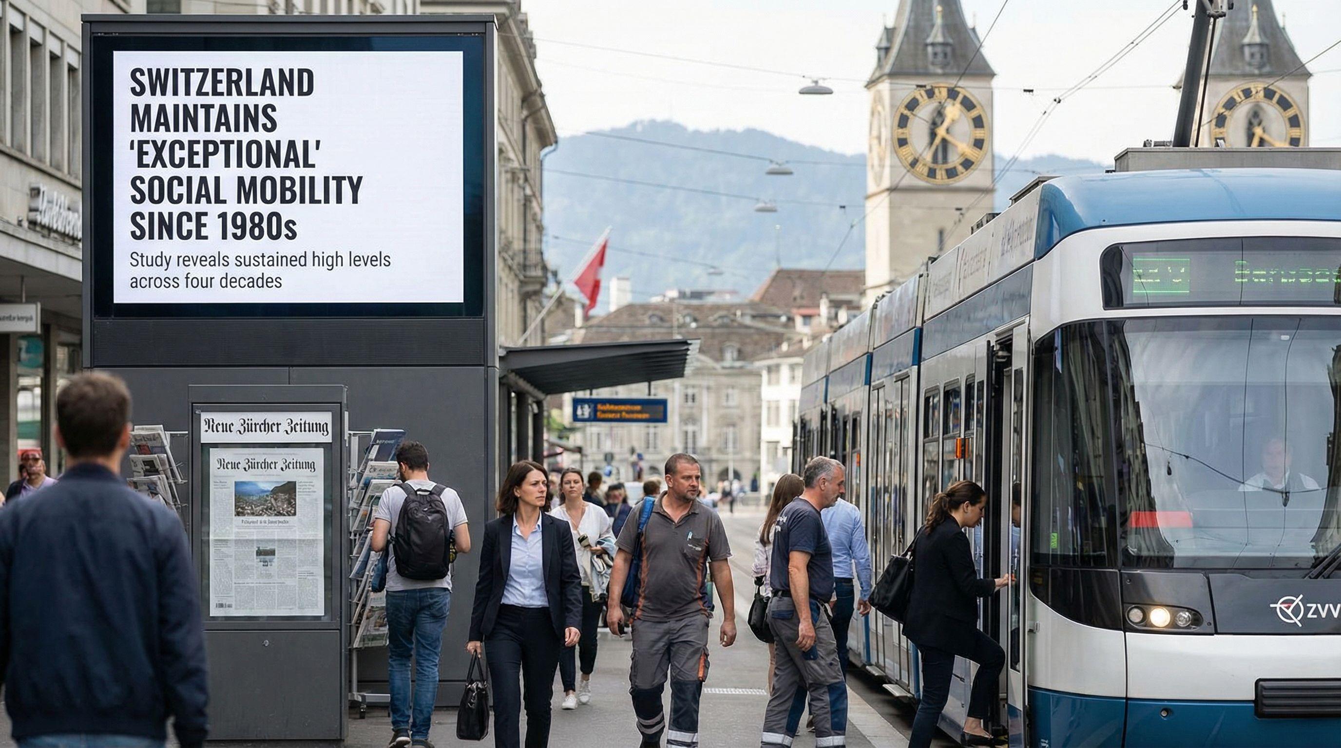 Switzerland Maintains 'Exceptional' Social Mobility Since 1980s