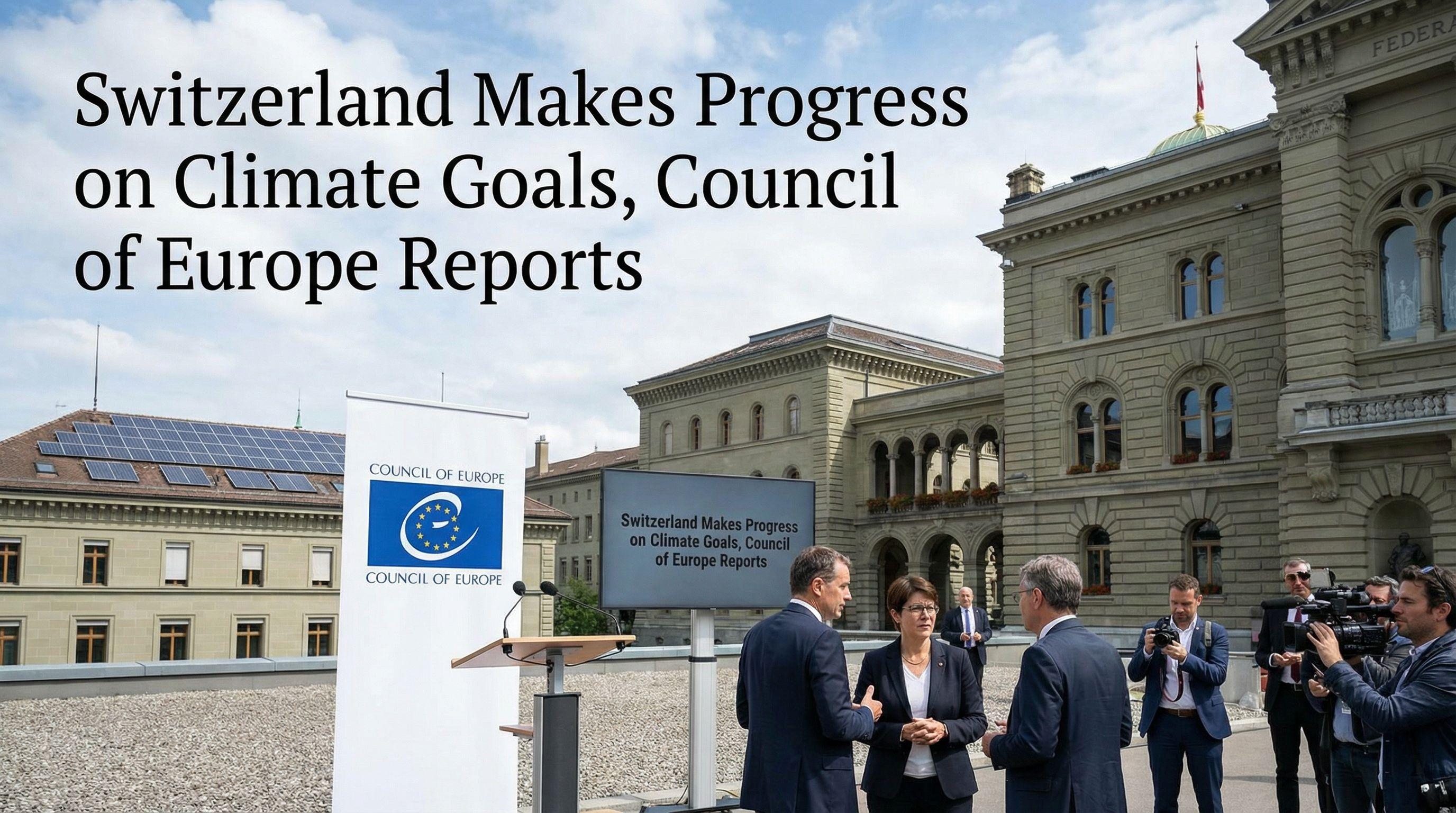 Switzerland Makes Progress on Climate Goals, Council of Europe Reports