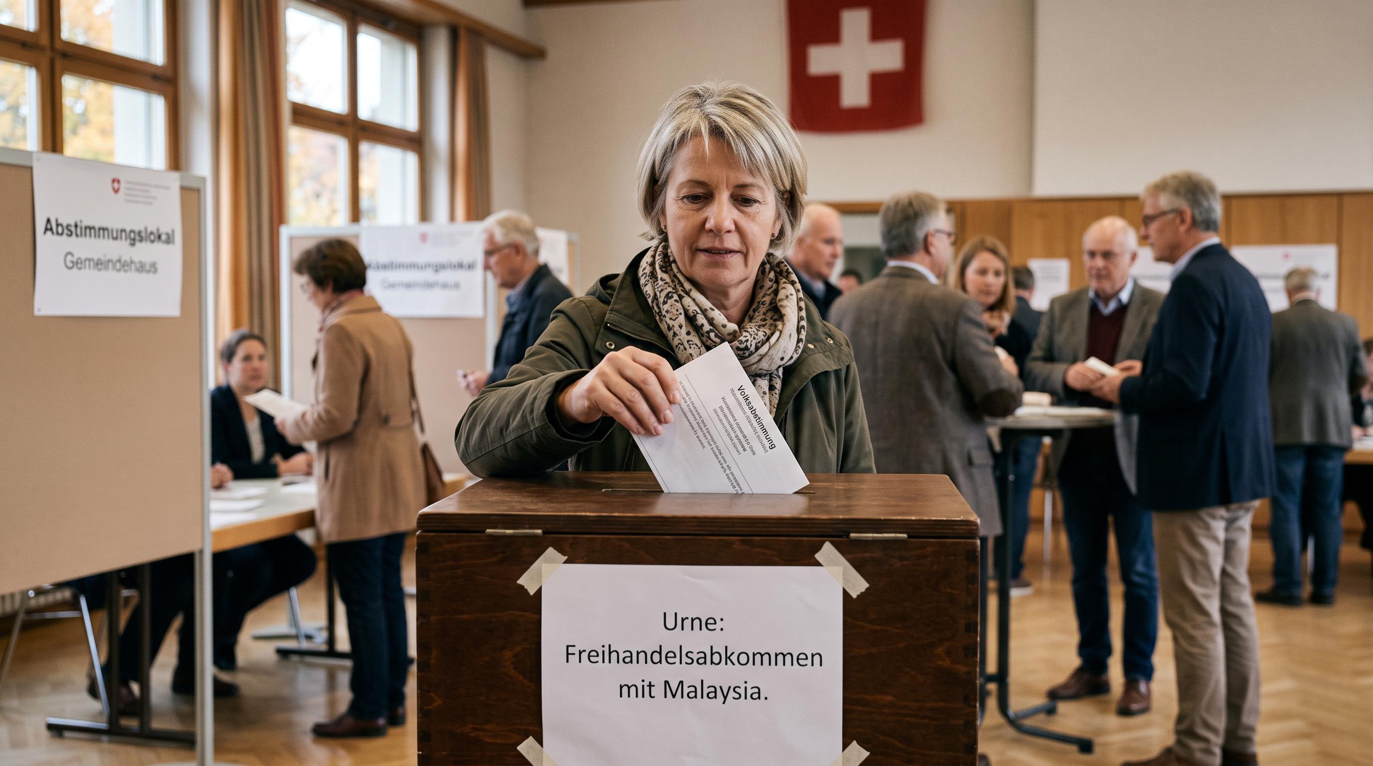 Swiss voters head toward referendum on Malaysia trade deal