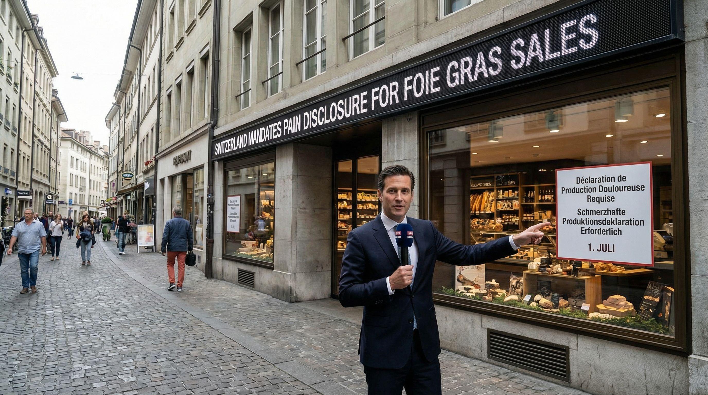 Switzerland Mandates Pain Disclosure for Foie Gras Sales