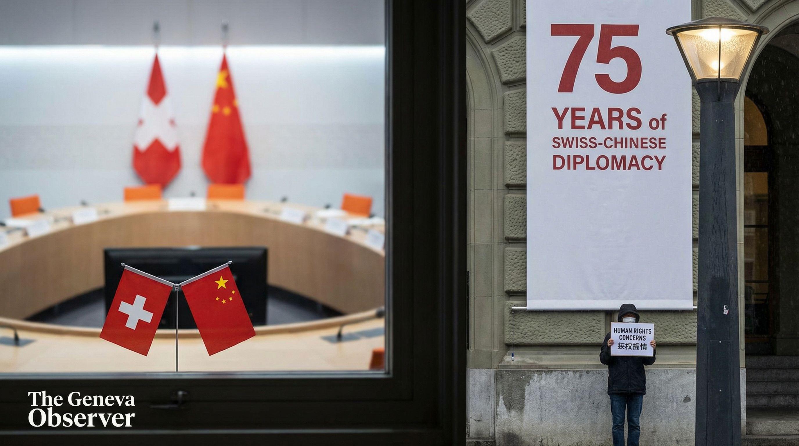 Switzerland Marks 75 Years of China Relations Amid Human Rights Concerns