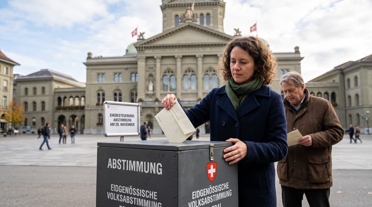 Swiss voters face another vote on the marriage tax penalty