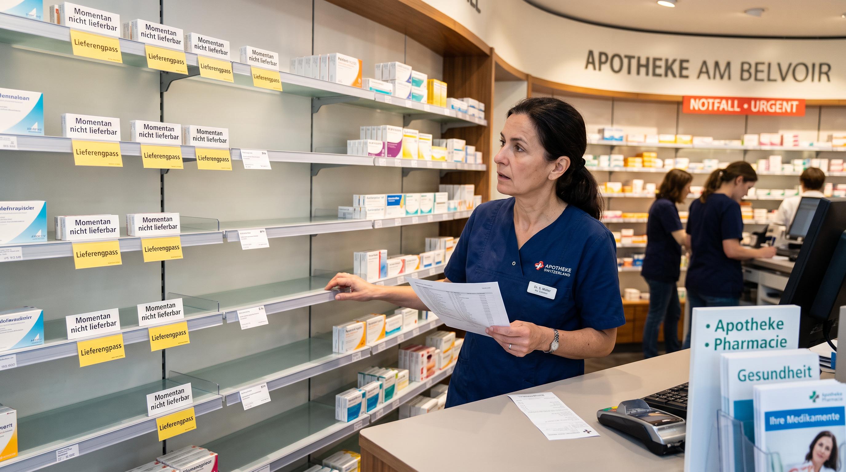 More Than 700 Medicines Face Shortages in Switzerland