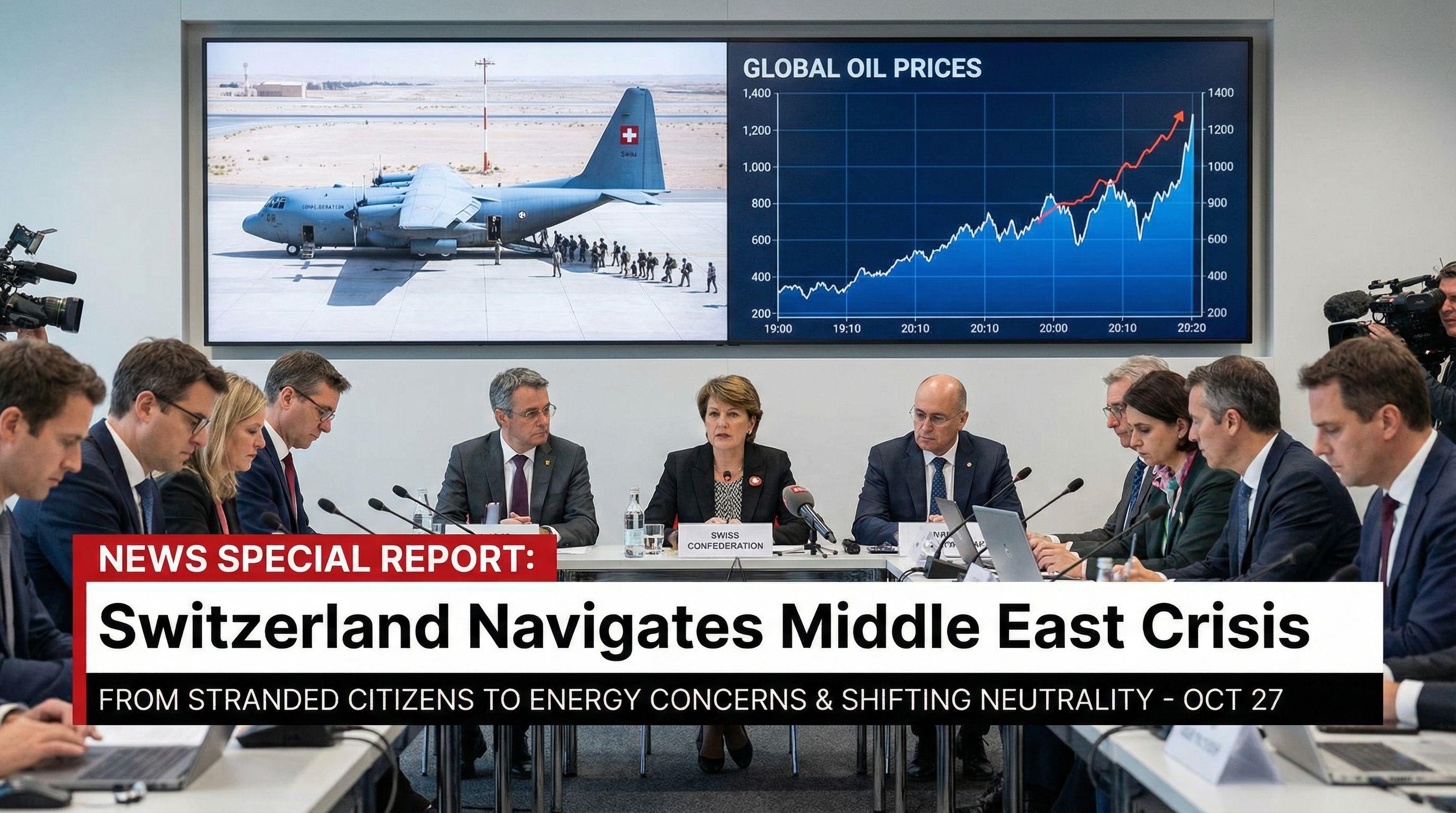 Switzerland Navigates Middle East Crisis: From Stranded Citizens to Energy Concerns and Shifting Neutrality