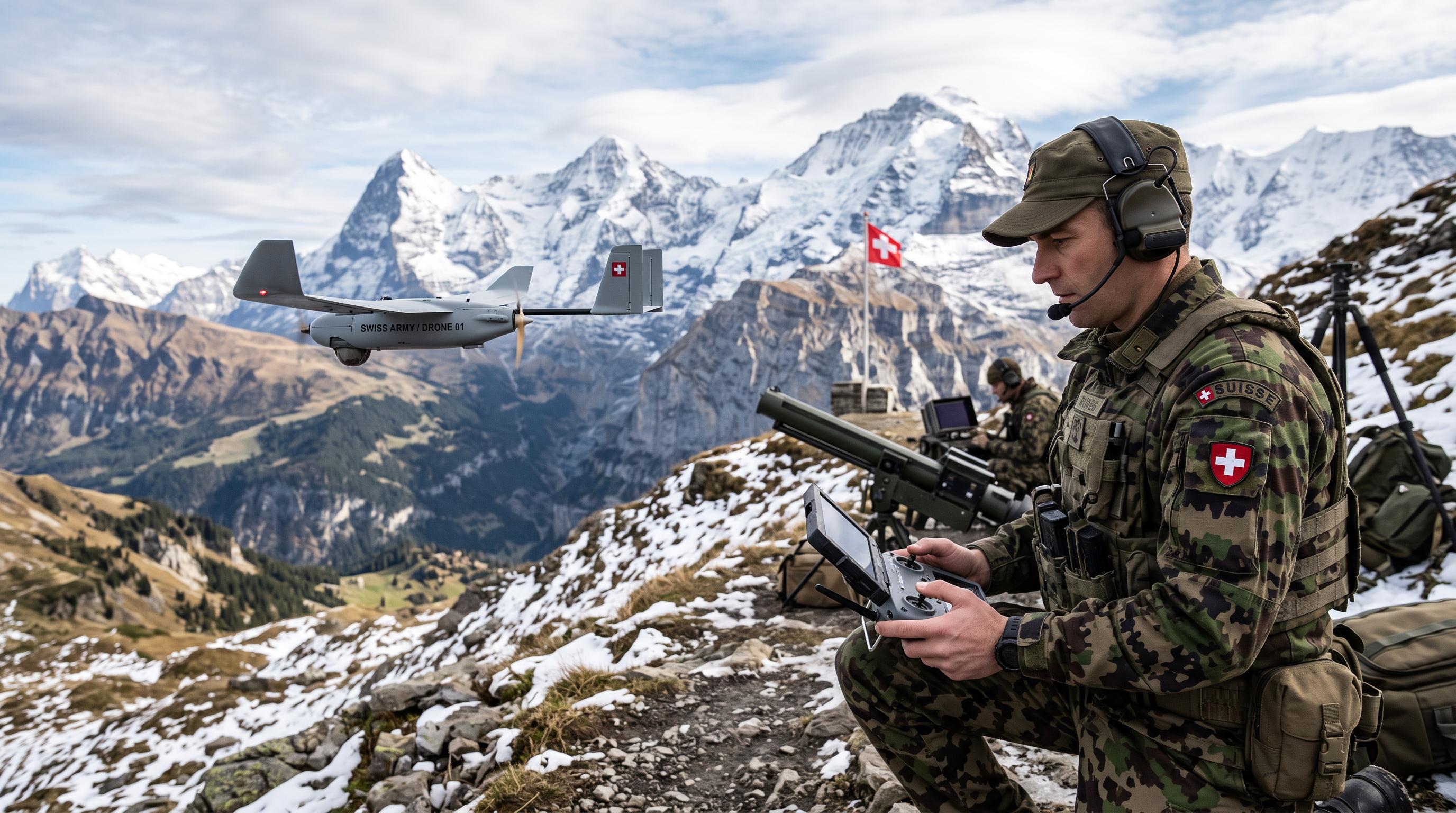 Switzerland plans military drone battalion by 2028