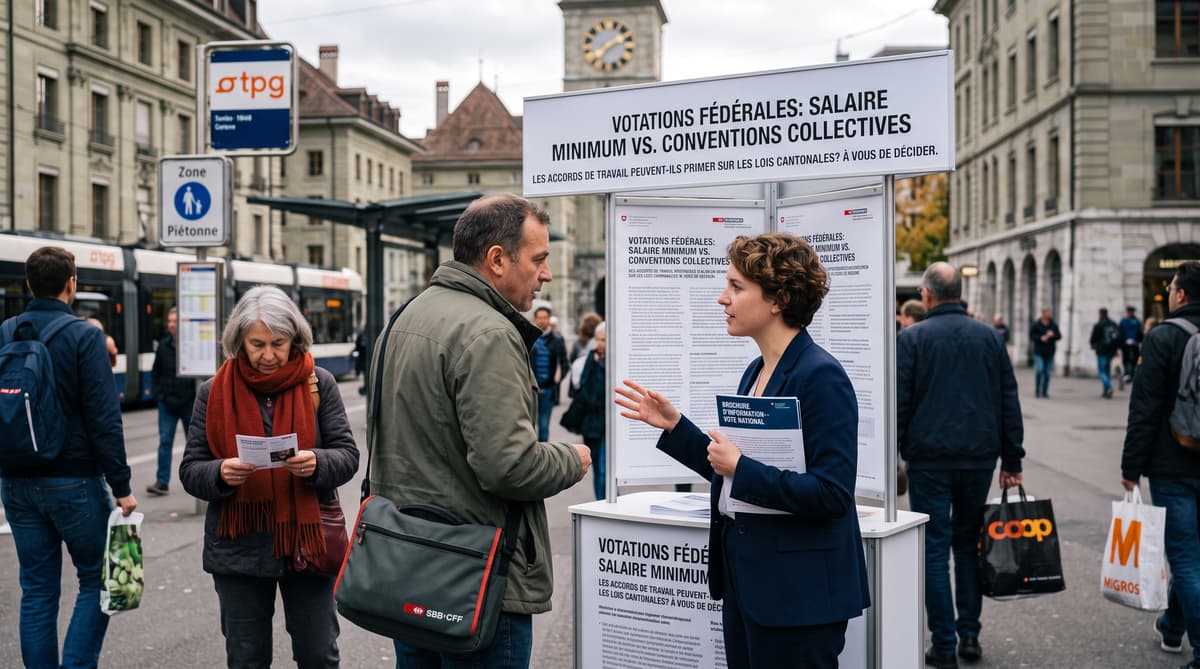 Swiss voters to decide whether labour agreements can override cantonal minimum wages