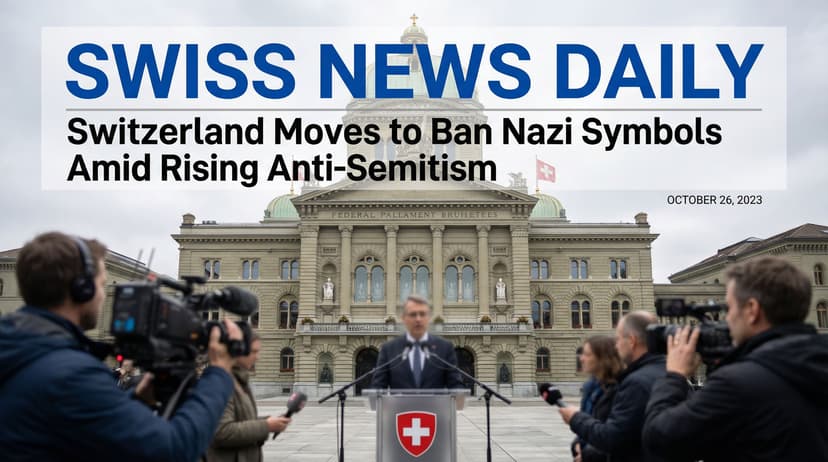 Switzerland Moves to Ban Nazi Symbols Amid Rising Anti-Semitism