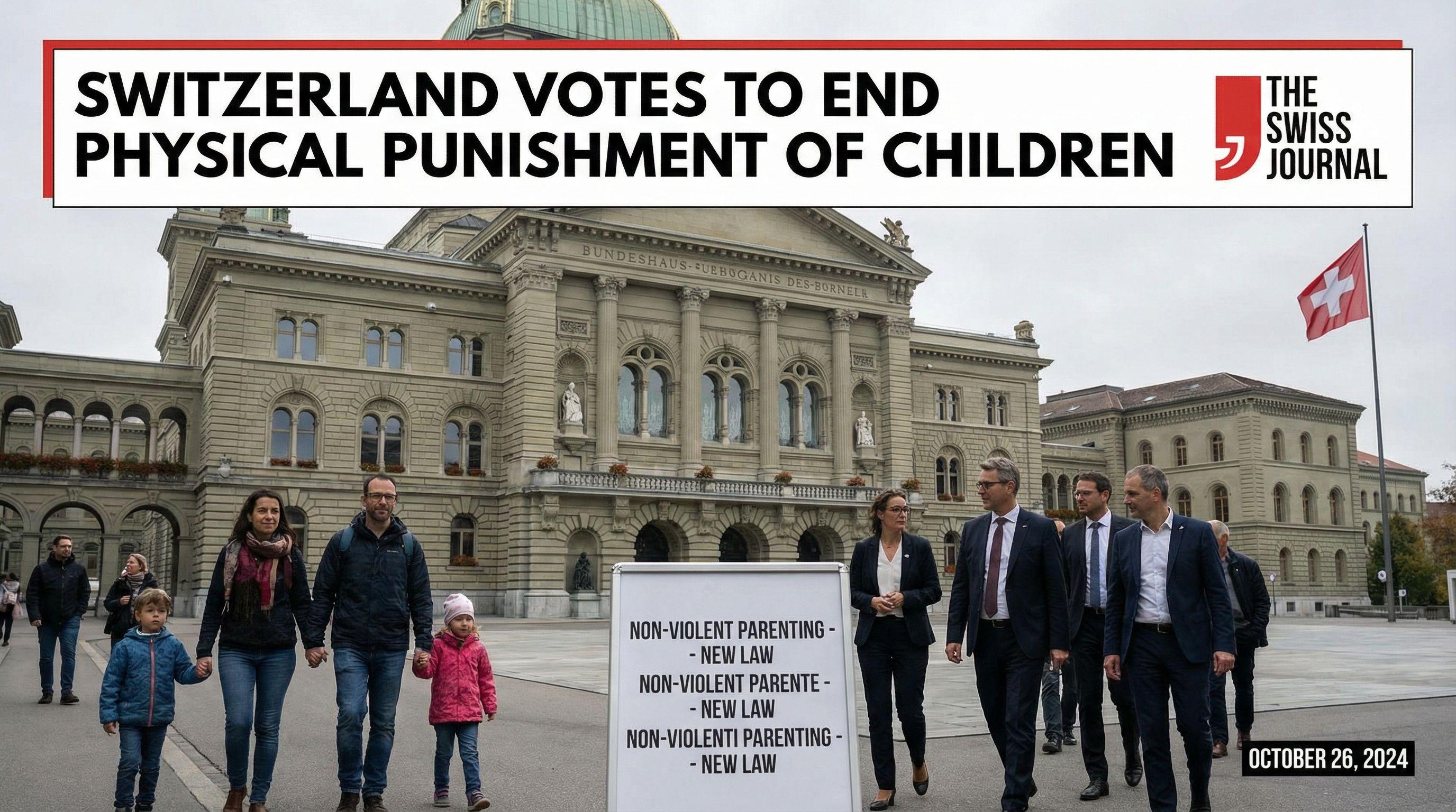 Switzerland Moves to Ban Physical Punishment of Children