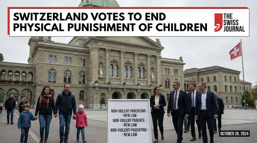 Switzerland Moves to Ban Physical Punishment of Children