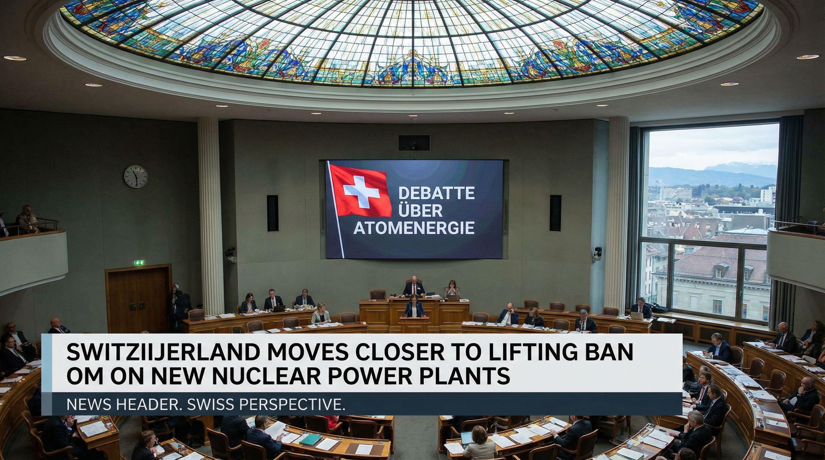 Switzerland Moves Closer to Lifting Ban on New Nuclear Power Plants