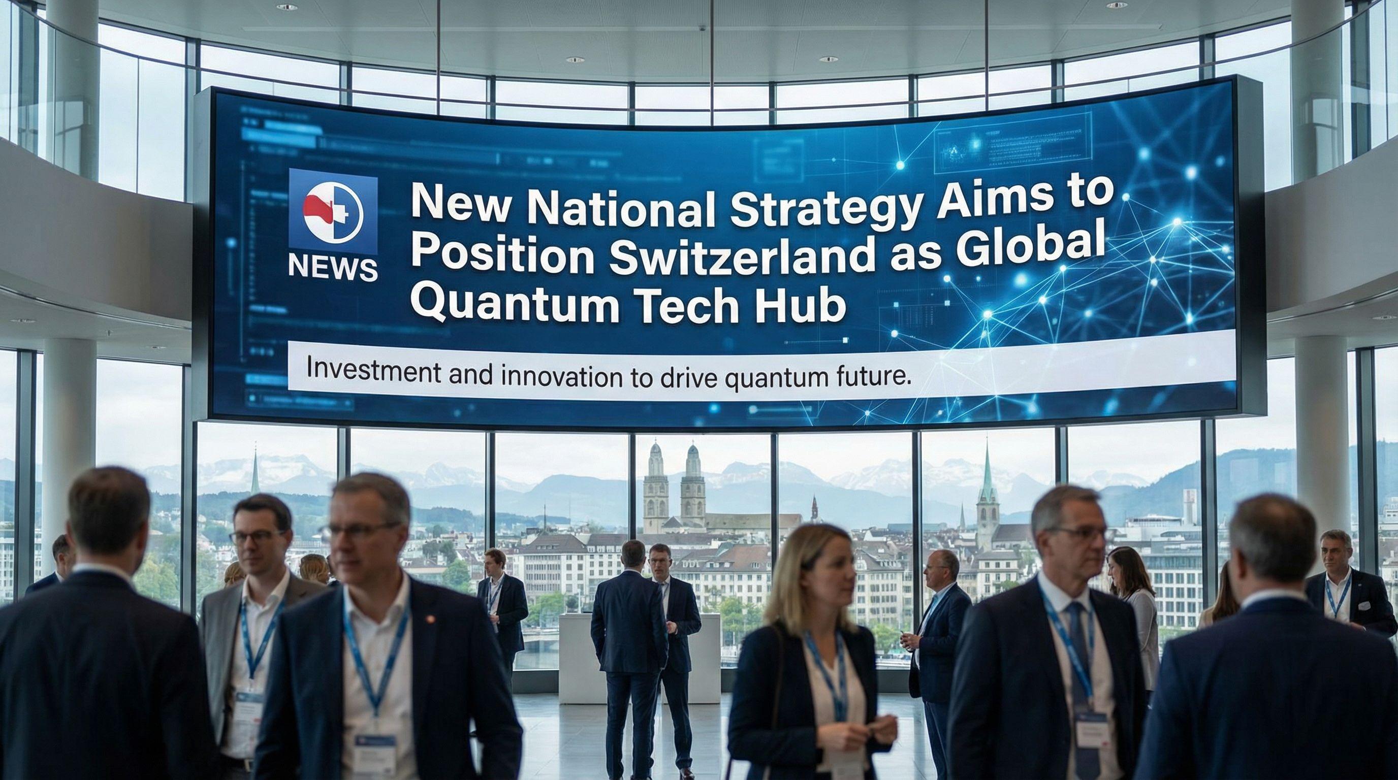 New National Strategy Aims to Position Switzerland as Global Quantum Tech Hub