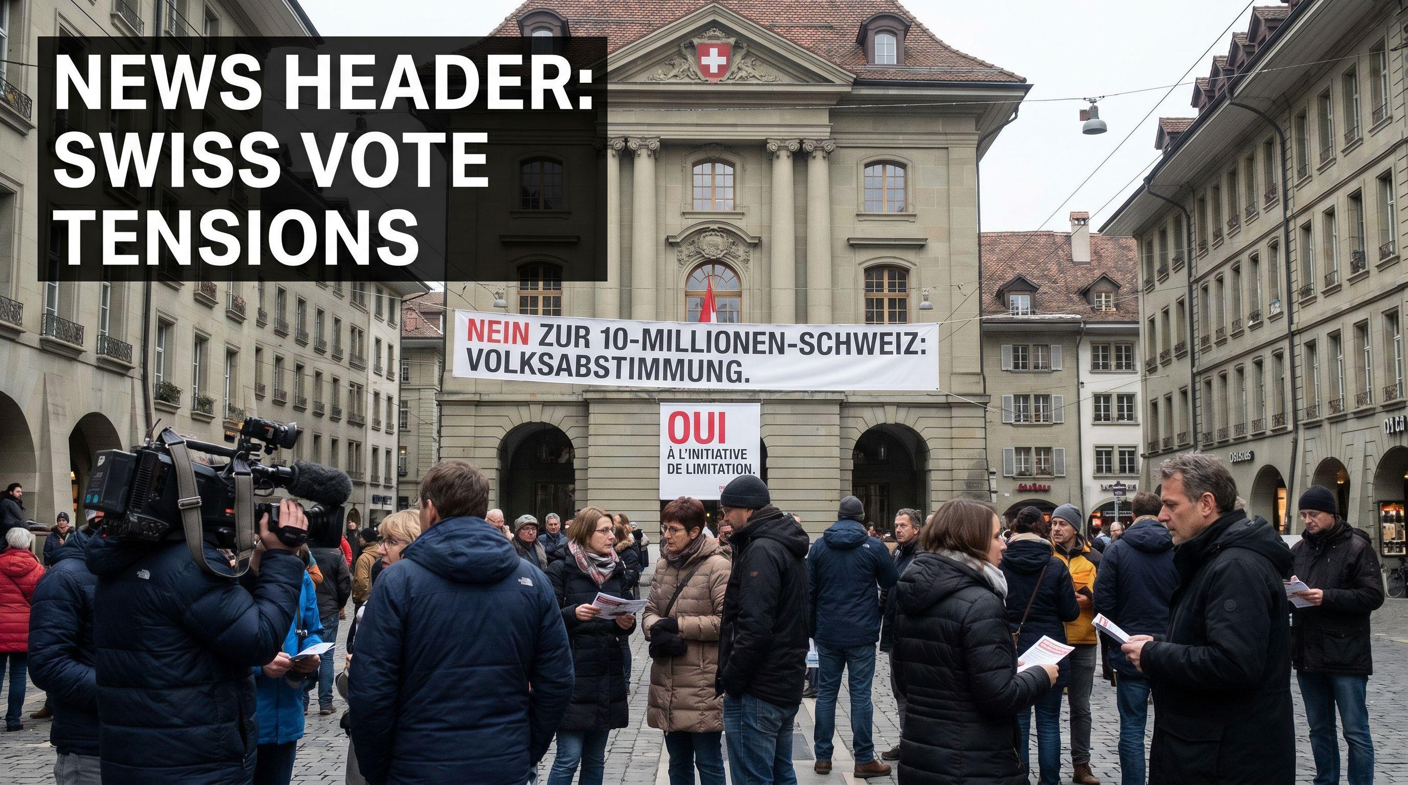 Tensions High as Switzerland Nears Vote on '10 Million' Population Cap