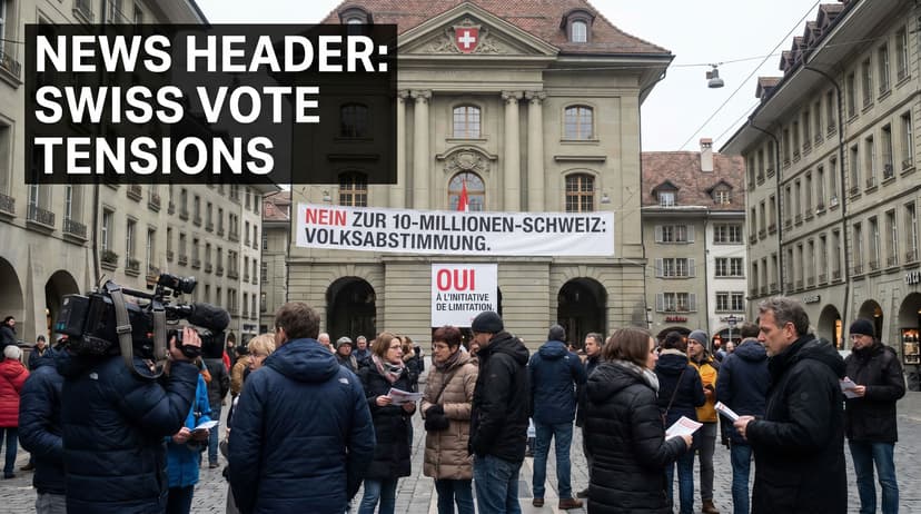 Tensions High as Switzerland Nears Vote on '10 Million' Population Cap