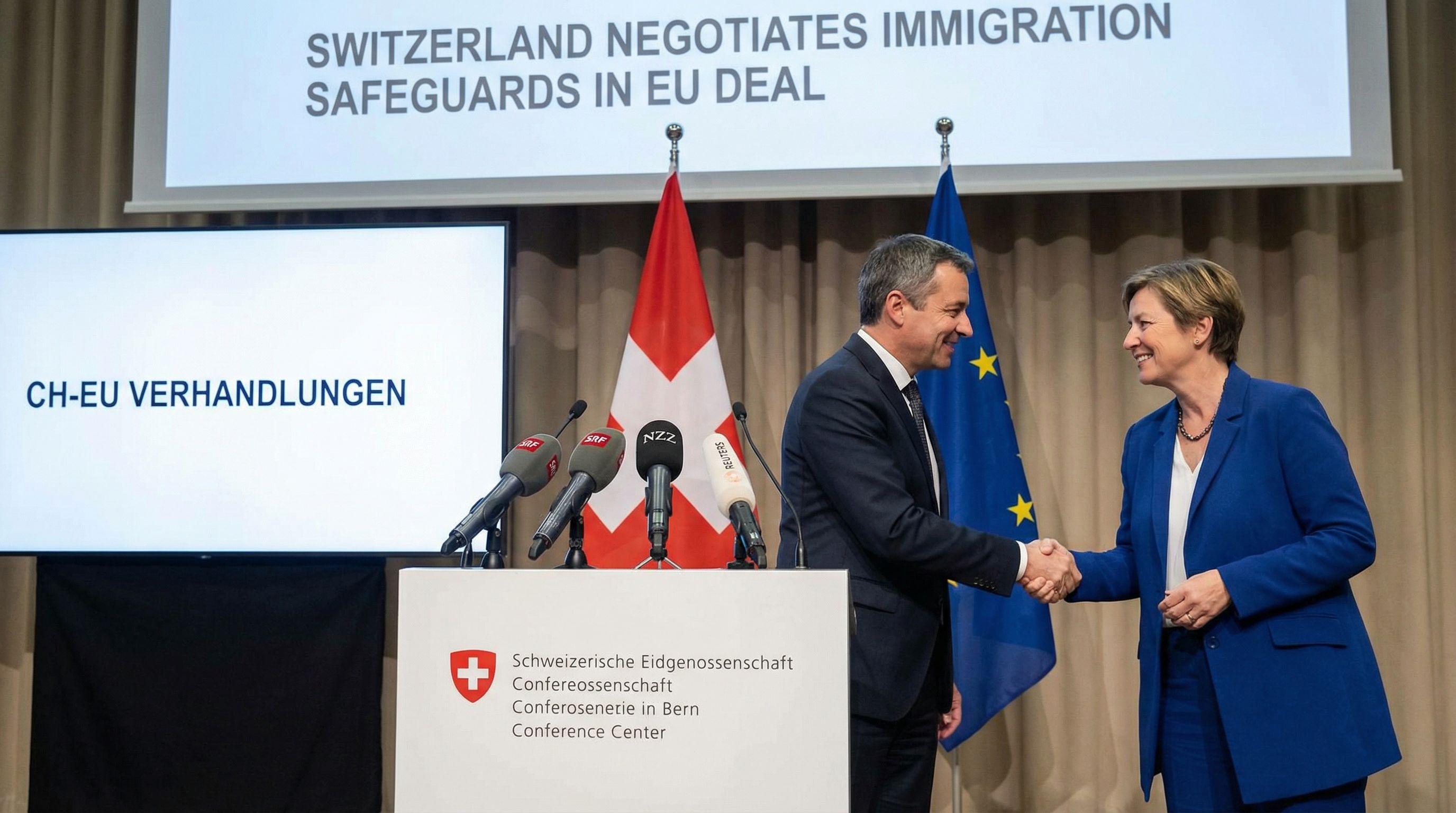 Switzerland Negotiates Immigration Safeguards in EU Deal