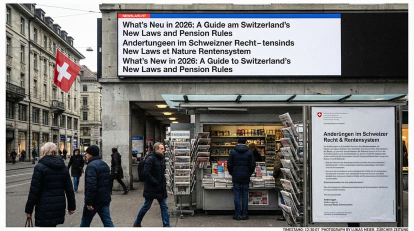 What's New in 2026: A Guide to Switzerland's New Laws and Pension Rules