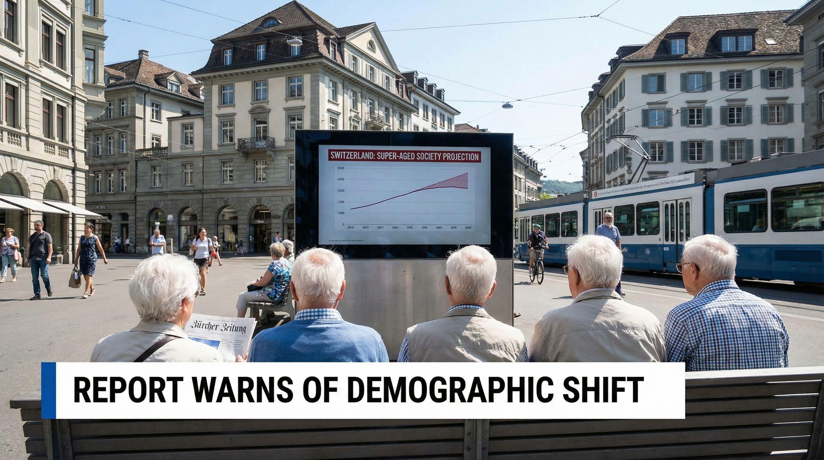 Switzerland on Track to Become a 'Super-Aged' Society, Report Warns