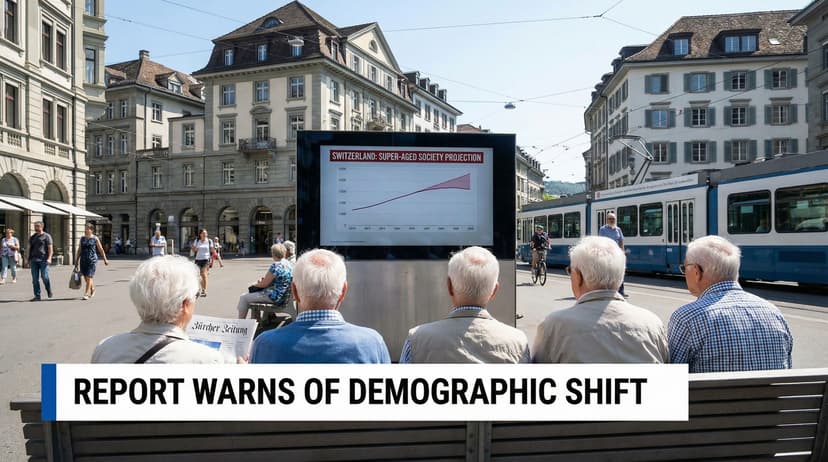Switzerland on Track to Become a 'Super-Aged' Society, Report Warns