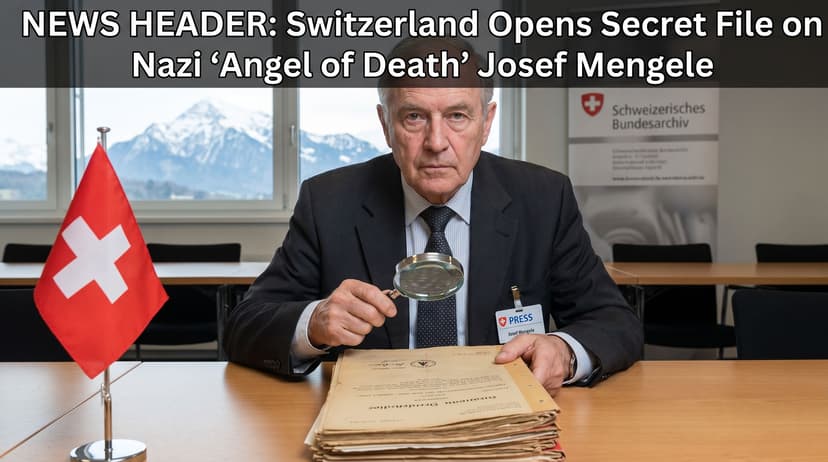 Switzerland Opens Secret File on Nazi 'Angel of Death' Josef Mengele