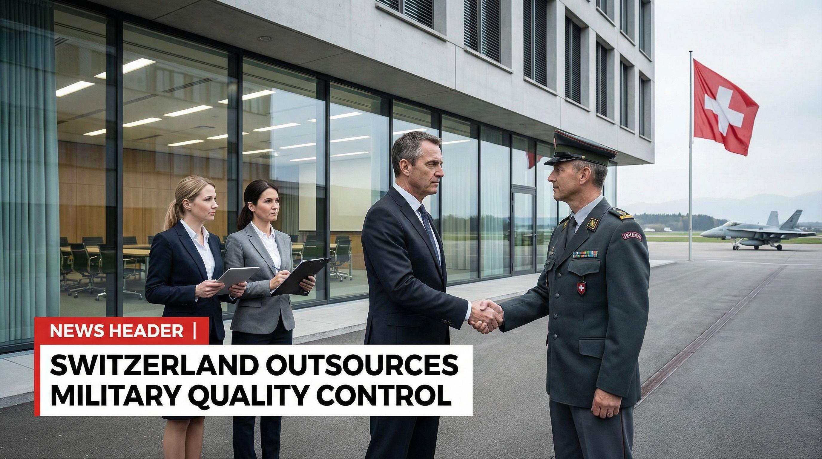 Switzerland Outsources Military Quality Control to External Consultants