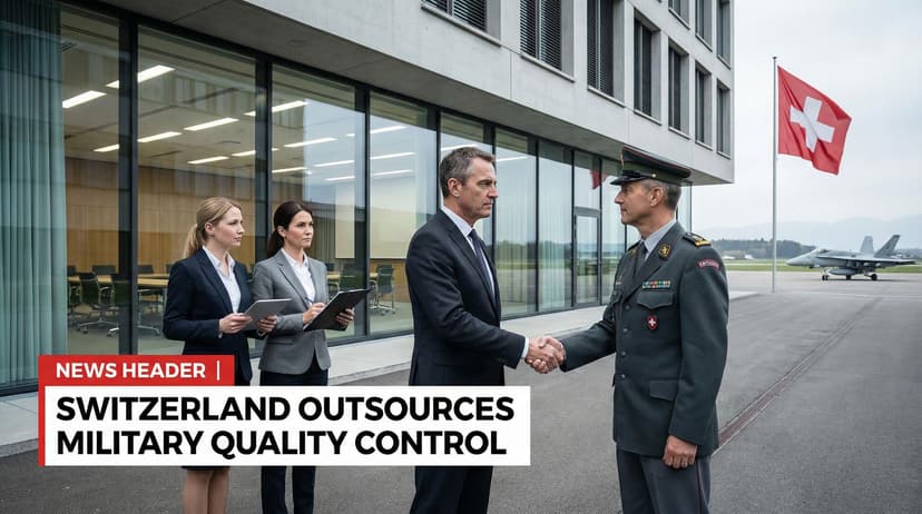 Switzerland Outsources Military Quality Control to External Consultants