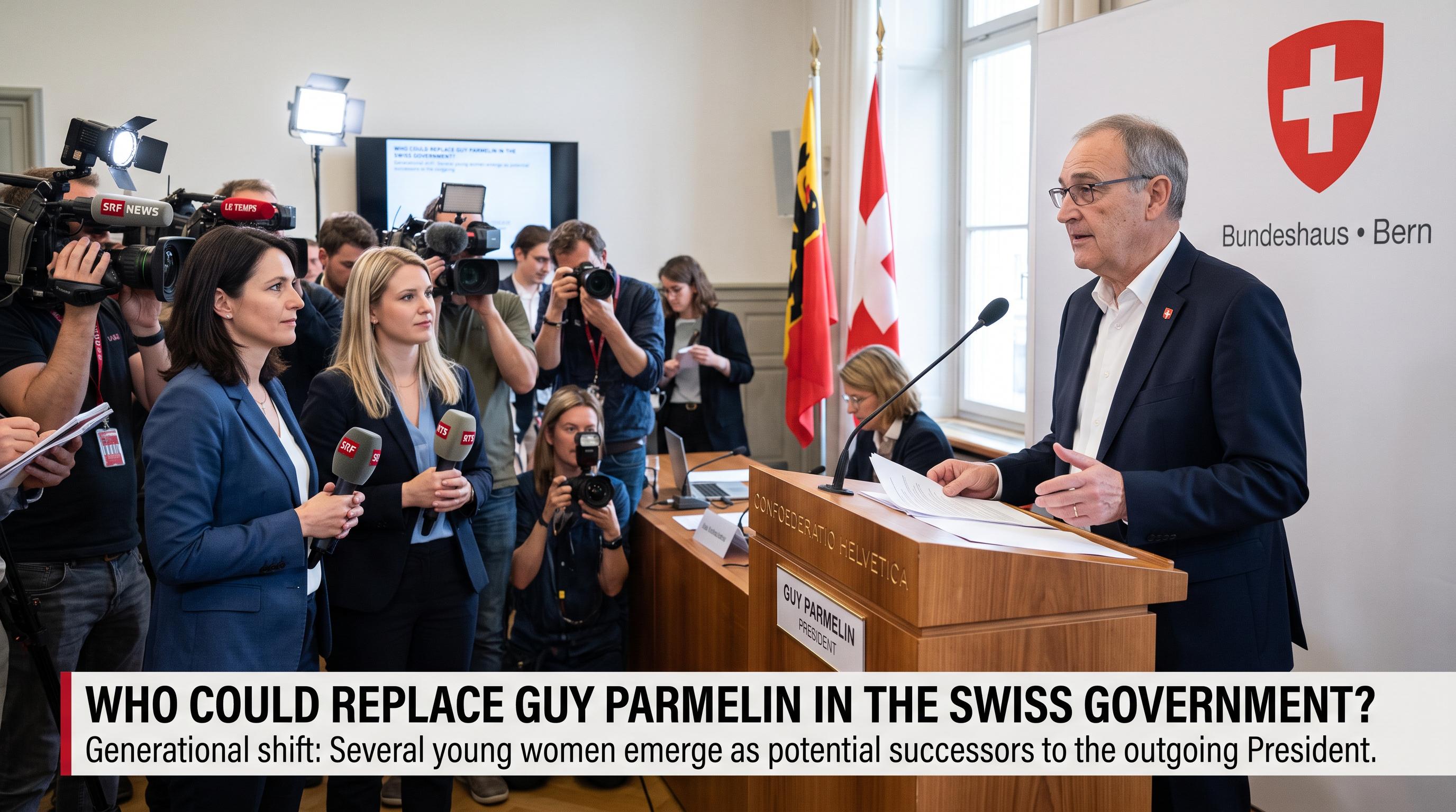 Who could replace Guy Parmelin in the Swiss government?