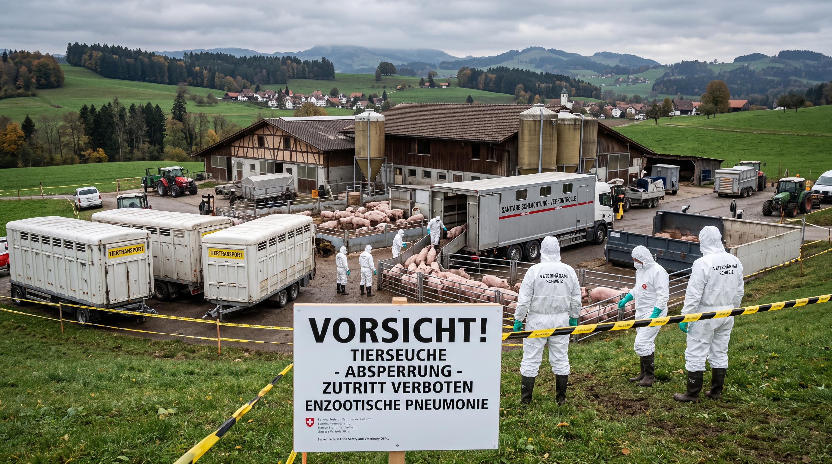 Pig disease outbreak triggers mass cull across Switzerland