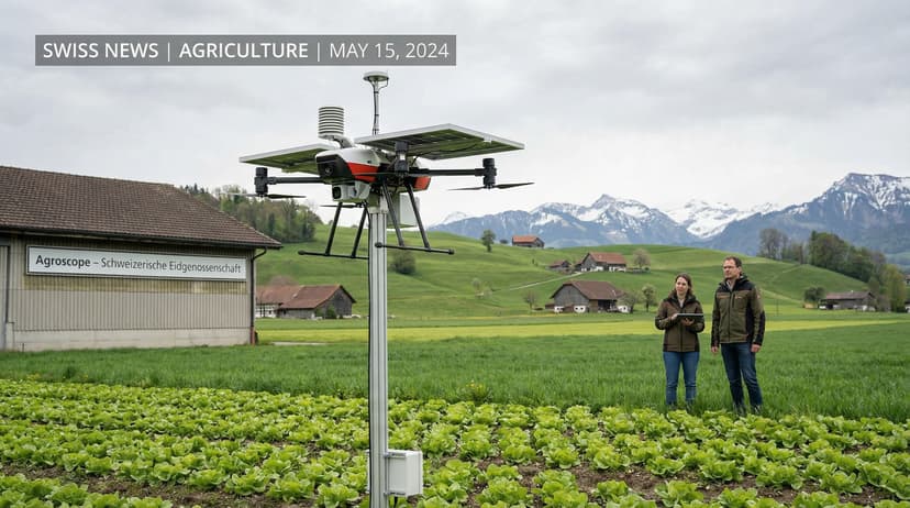 Switzerland pioneers AI-powered crop protection system