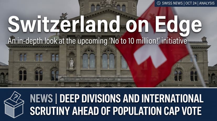 Switzerland on Edge: Deep Divisions and International Scrutiny Ahead of Population Cap Vote