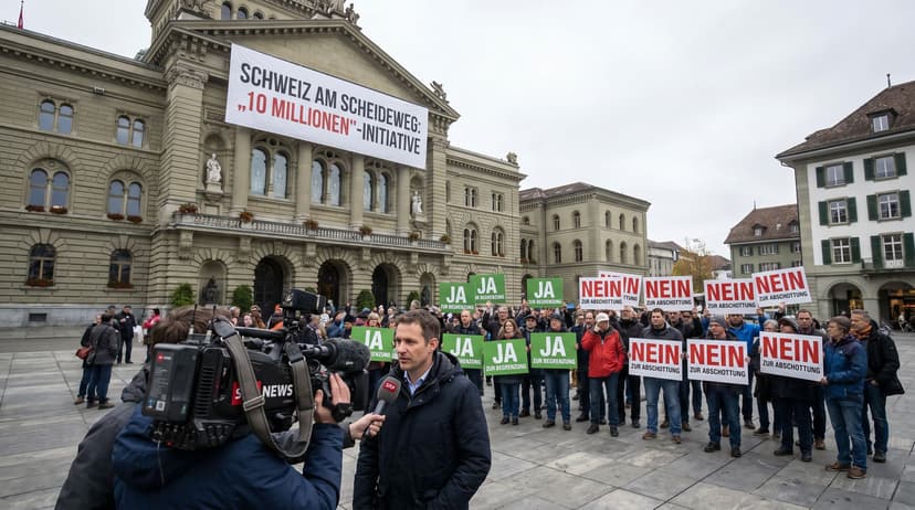 Switzerland Divided Over '10 Million' Population Cap Ahead of Nationwide Vote