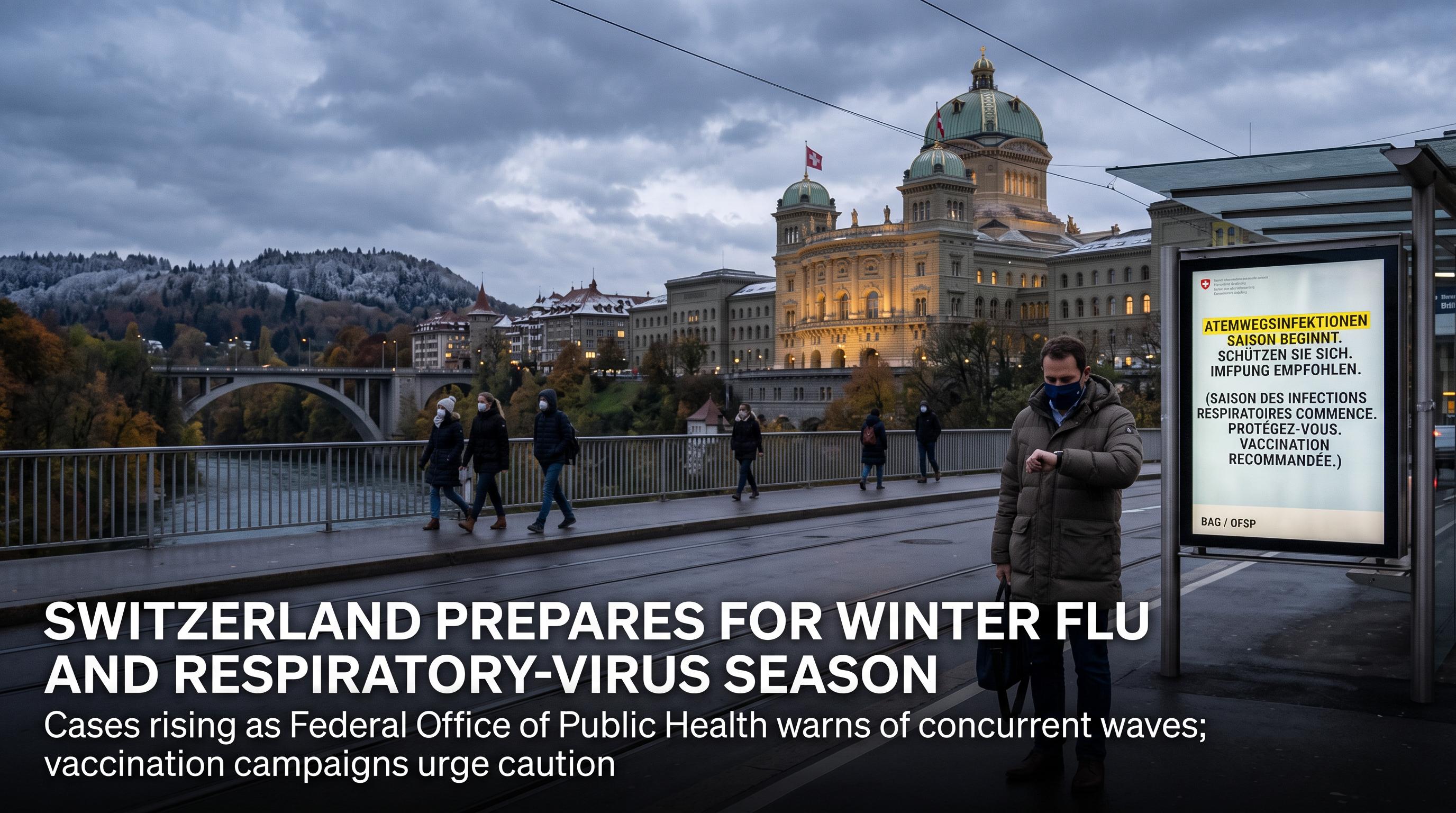 Switzerland prepares for winter flu and respiratory-virus season