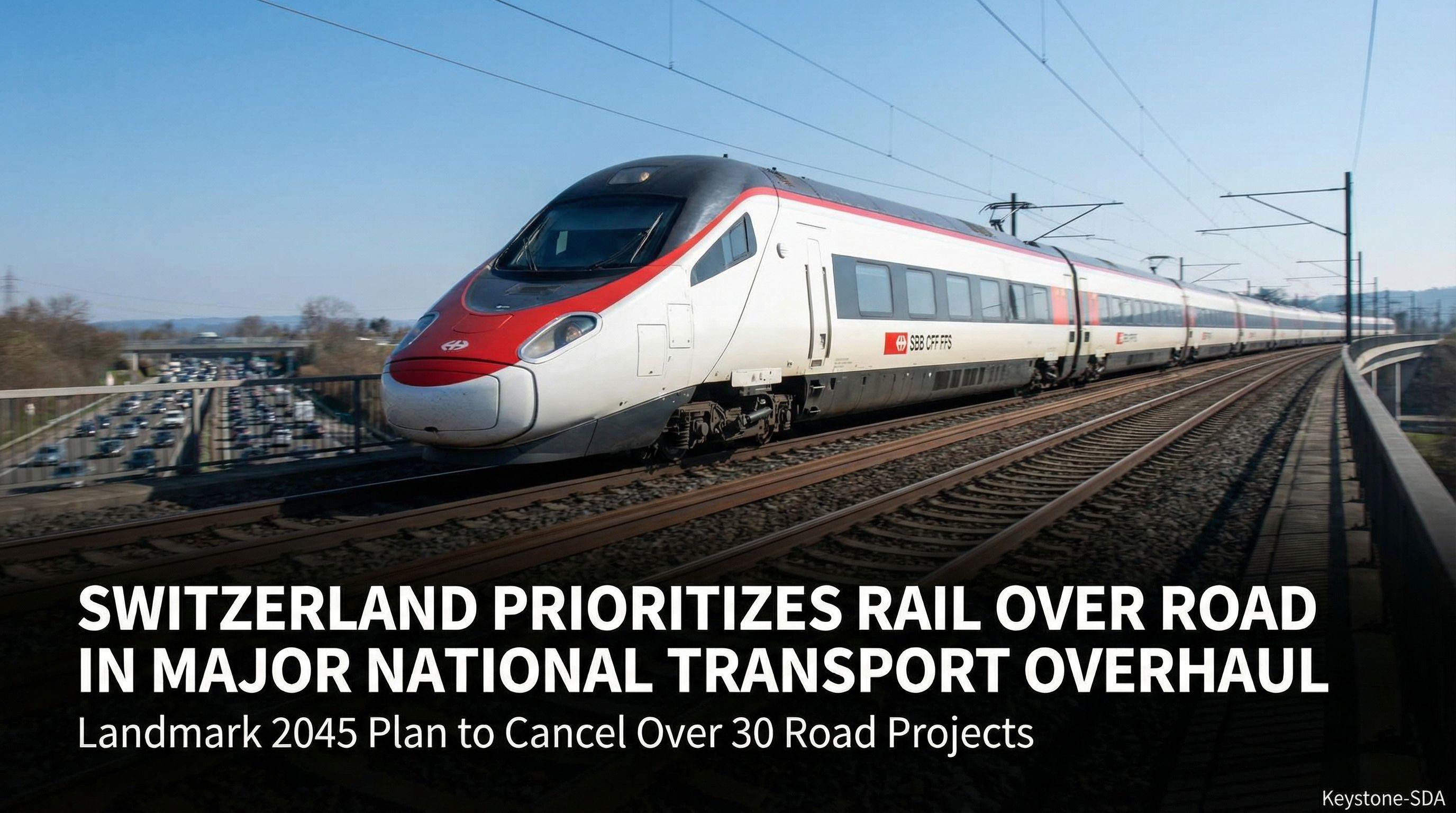 Switzerland Prioritizes Rail Over Road in Major National Transport Overhaul