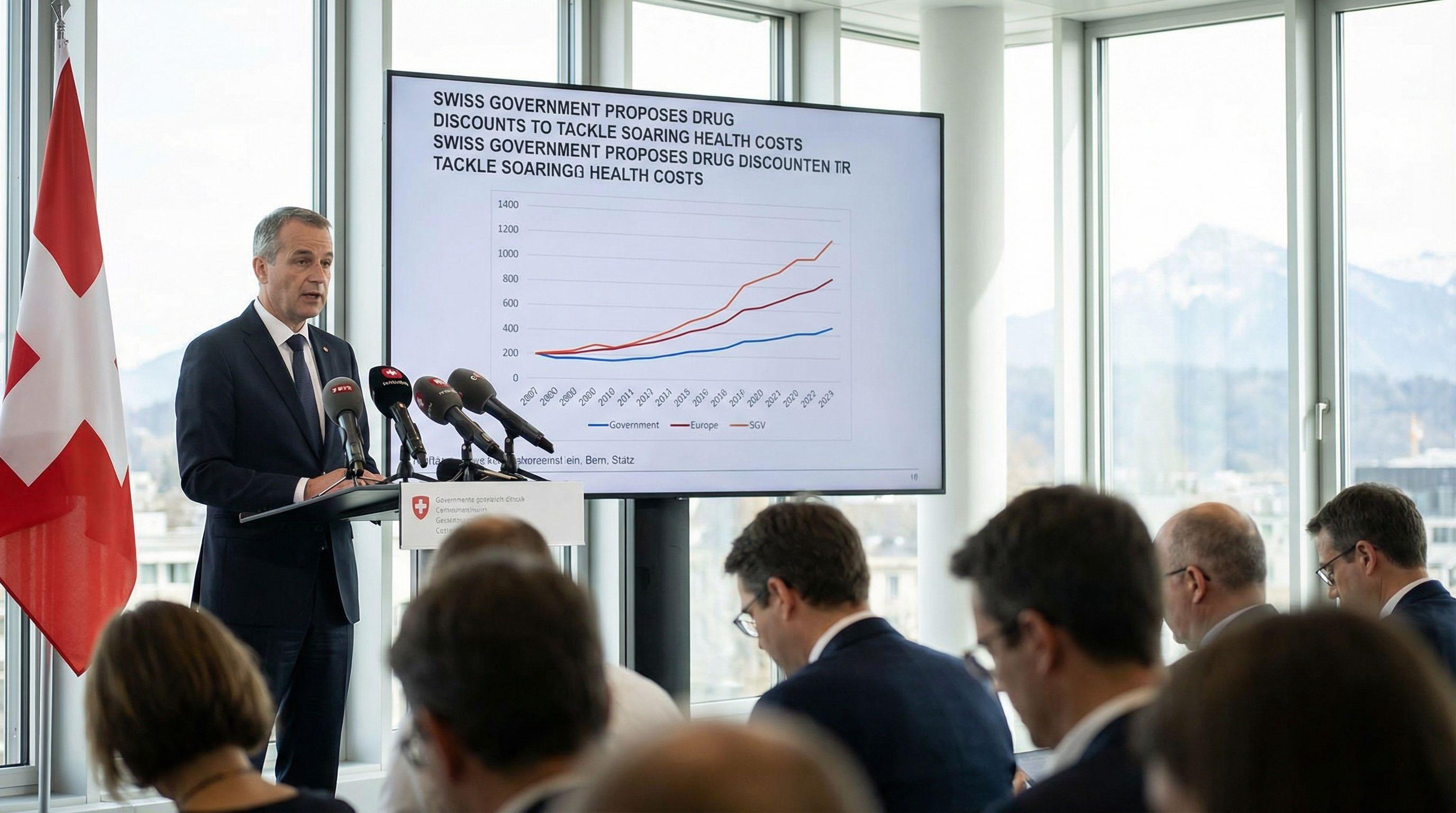 Swiss Government Proposes Drug Discounts to Tackle Soaring Health Costs