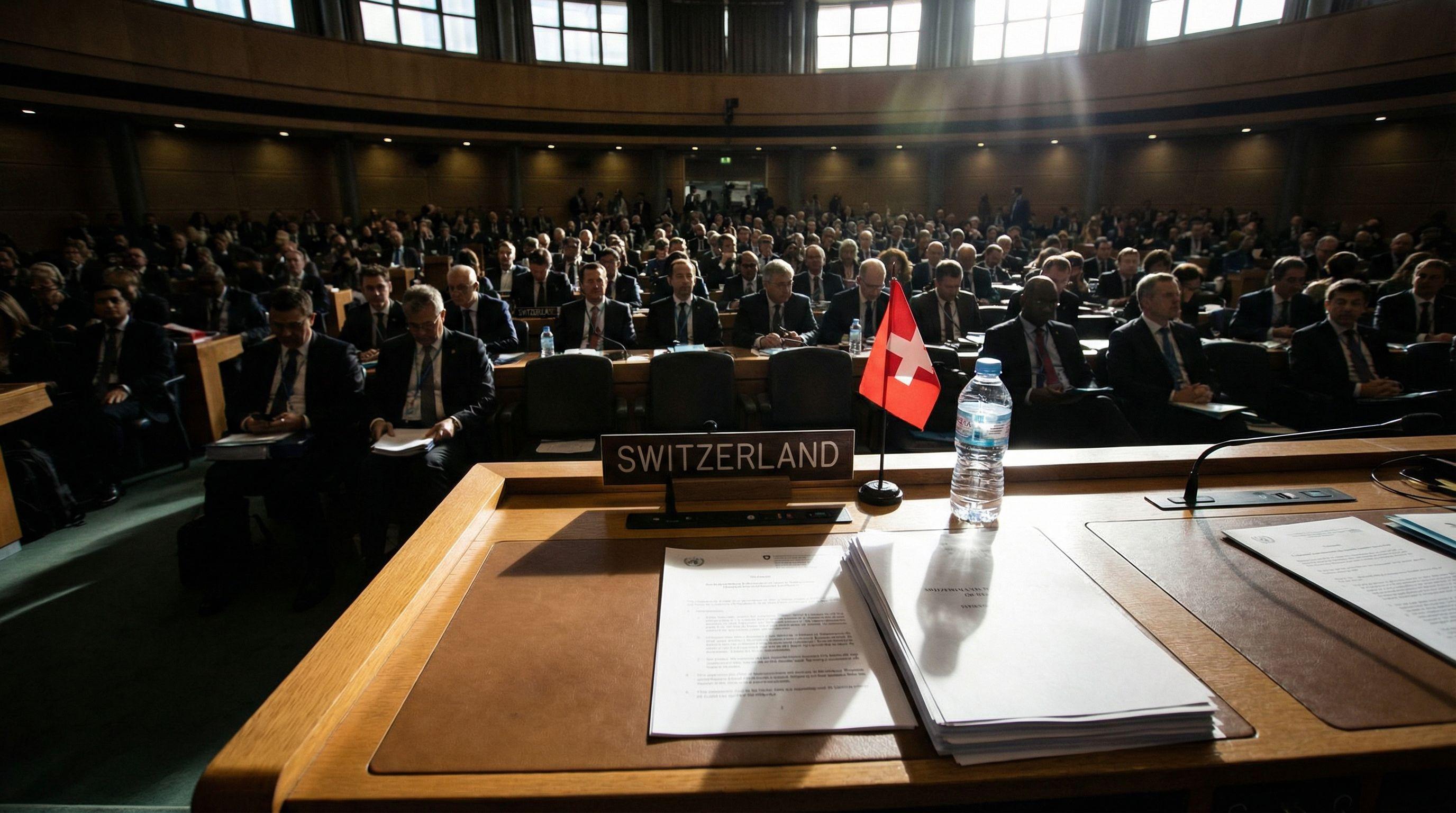 Switzerland pushes for landmark global plastic pollution treaty