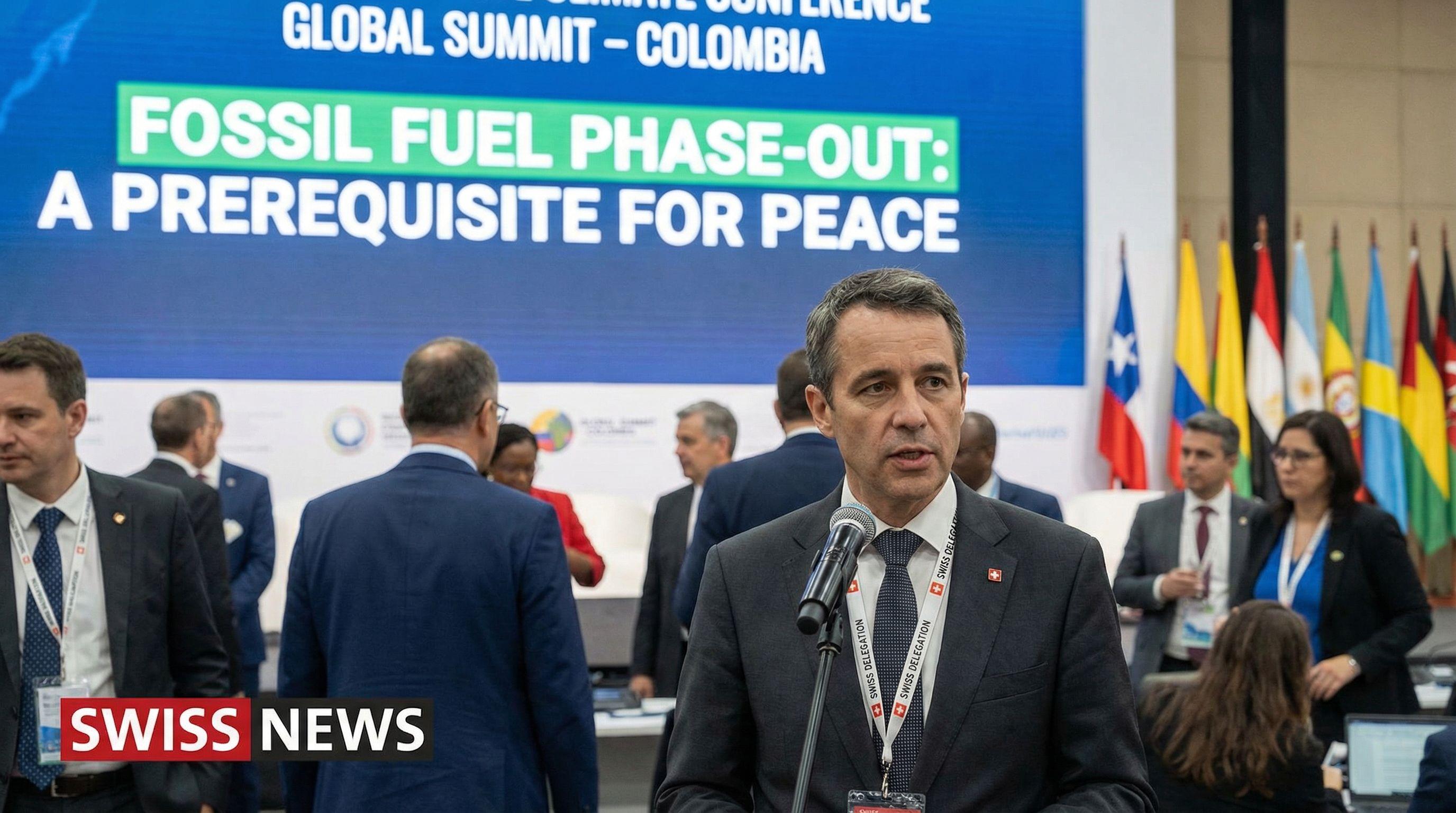 Switzerland to Push for Global Fossil Fuel Phase-Out at International Summit