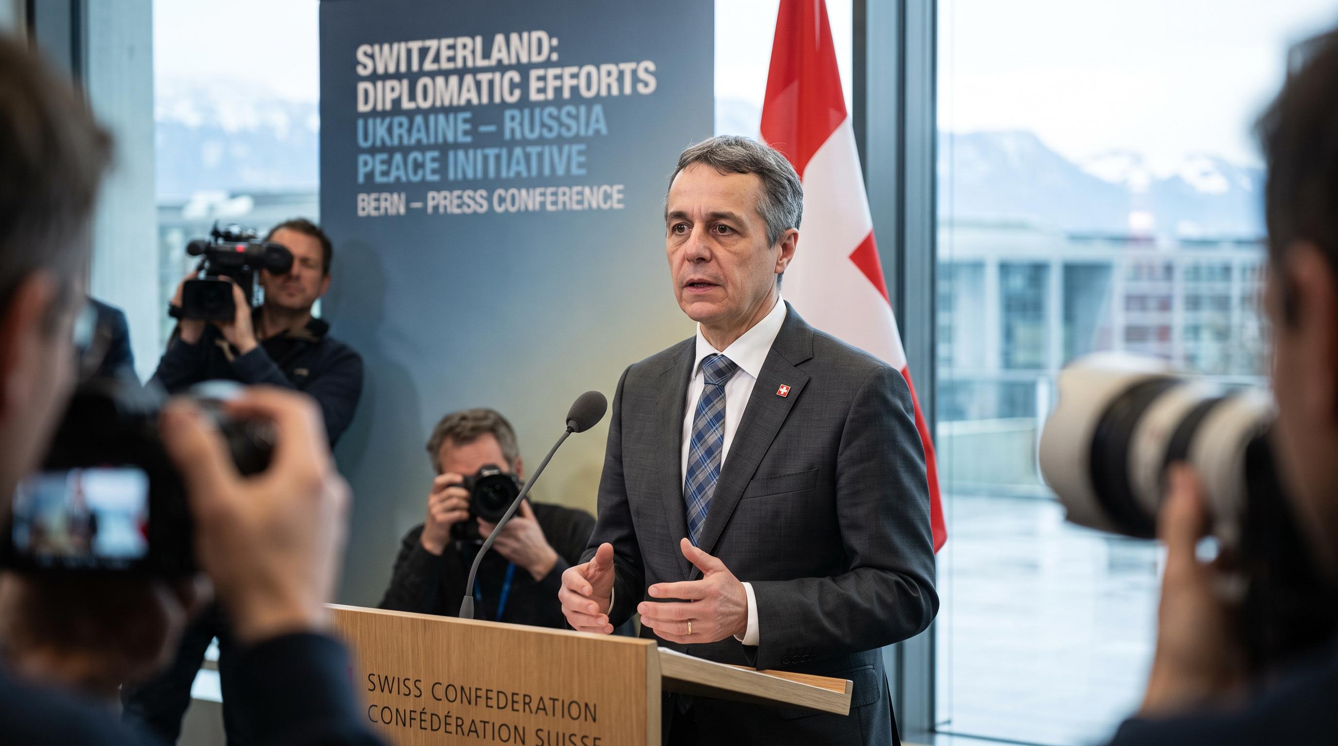 Switzerland seeks to bring Russia-Ukraine peace talks back on track