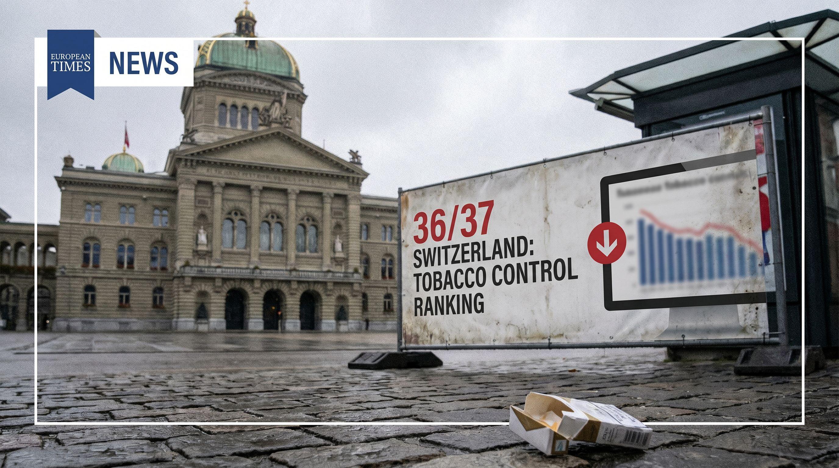 Switzerland Ranked Among Europe's Worst for Tobacco Control