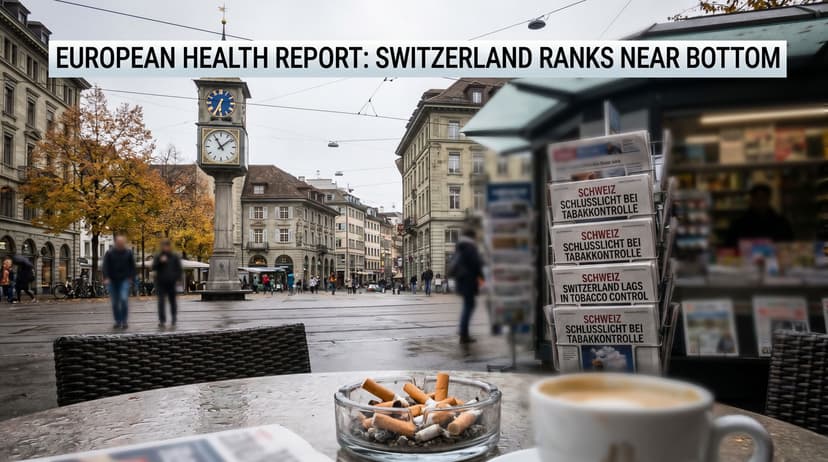 Switzerland Ranks Near Bottom of Europe for Tobacco Control