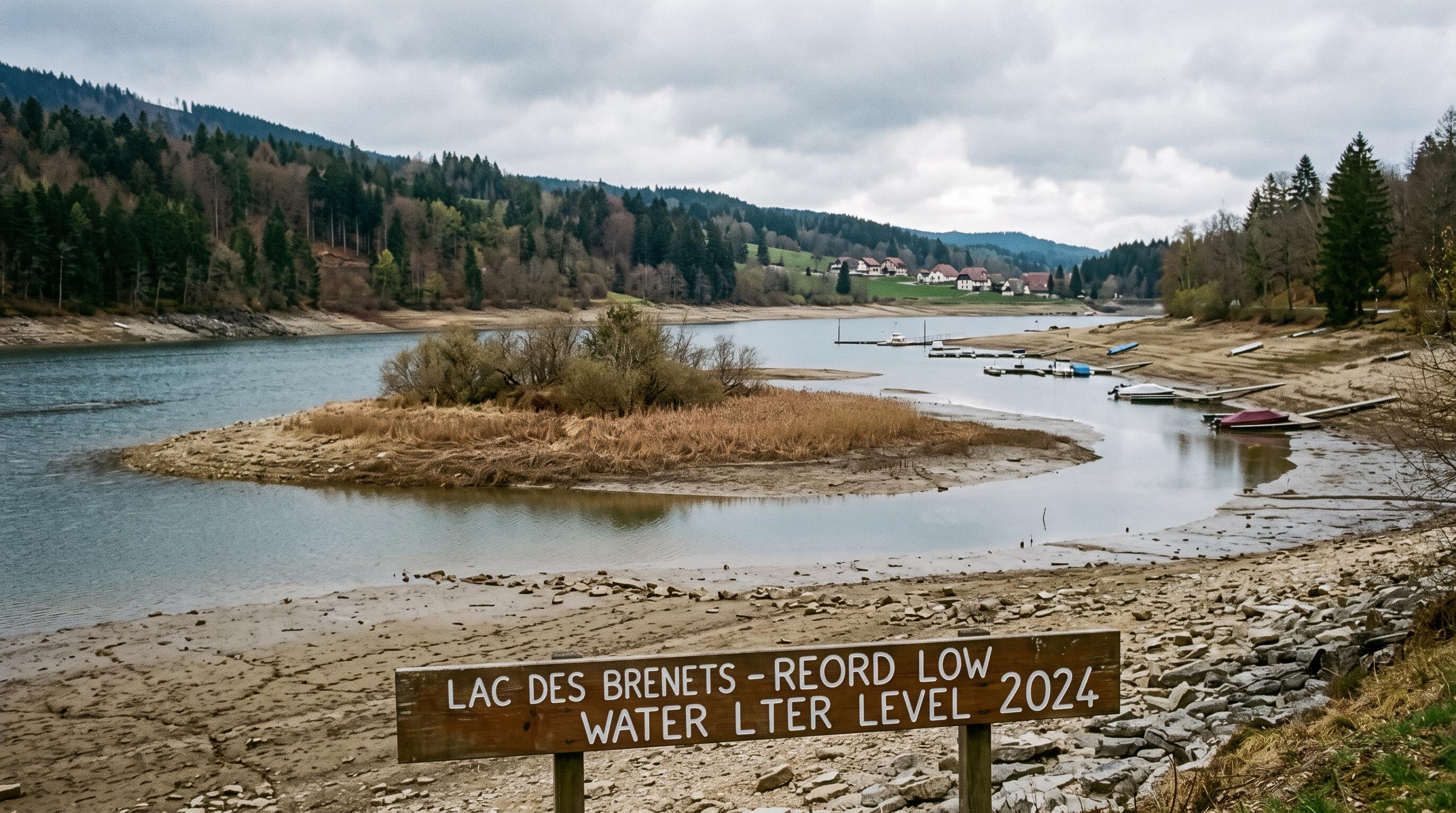 Swiss drought exposes islands—and leaves a border lake in crisis