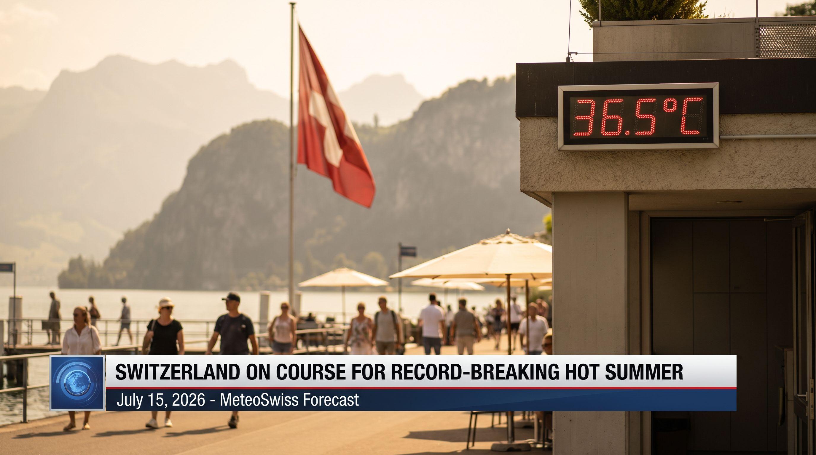 Switzerland on Course for Record-Breaking Hot Summer