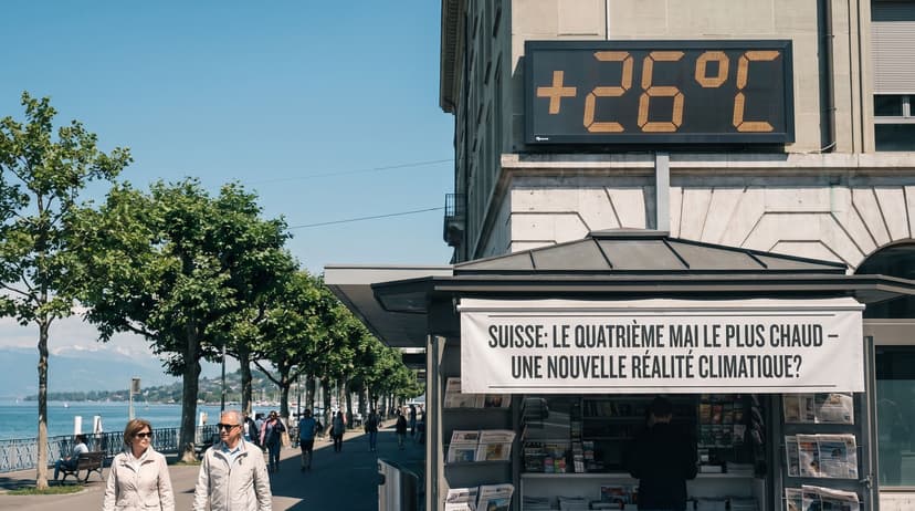 Switzerland Records Fourth-Hottest May Amidst Warnings of a New Climate Reality