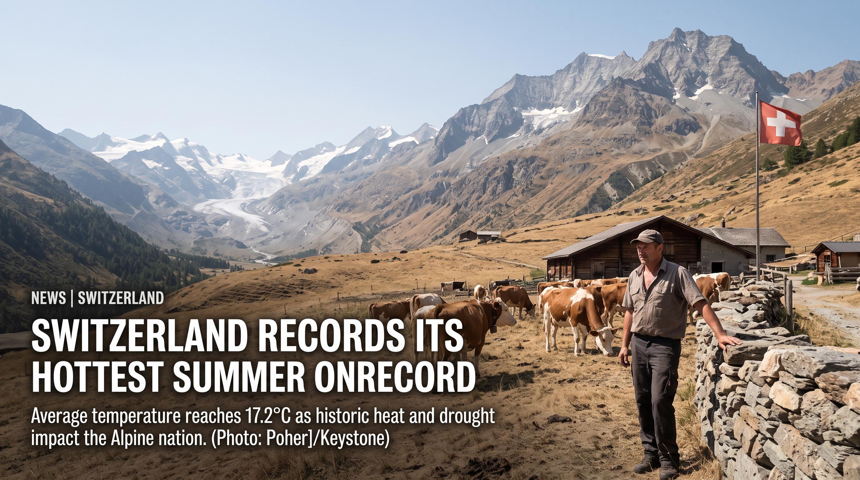 Switzerland records its hottest summer on record